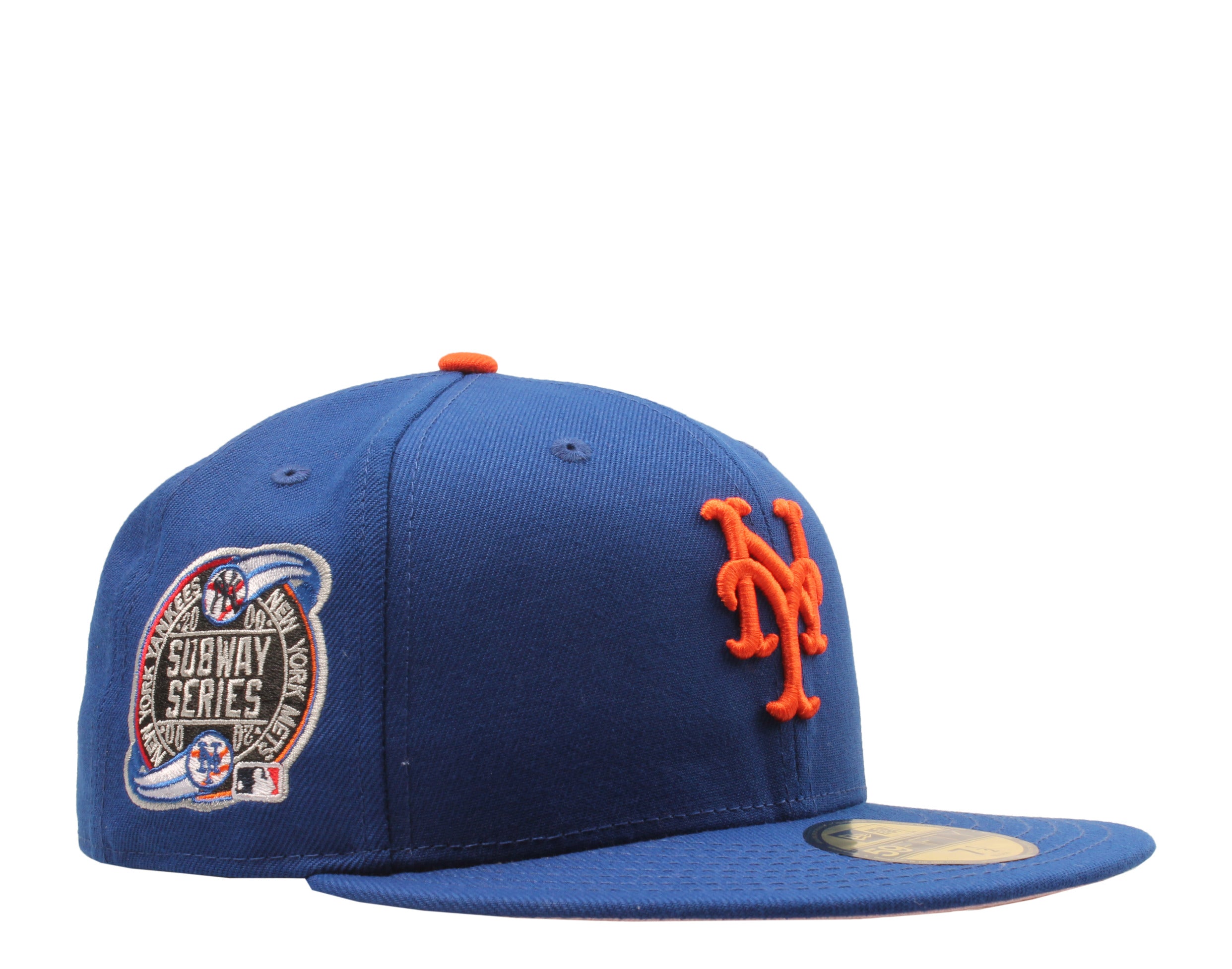 New Era x NYCMode 59Fifty MLB New York Mets 2000 Subway Series Fitted W/ Pink Undervisor