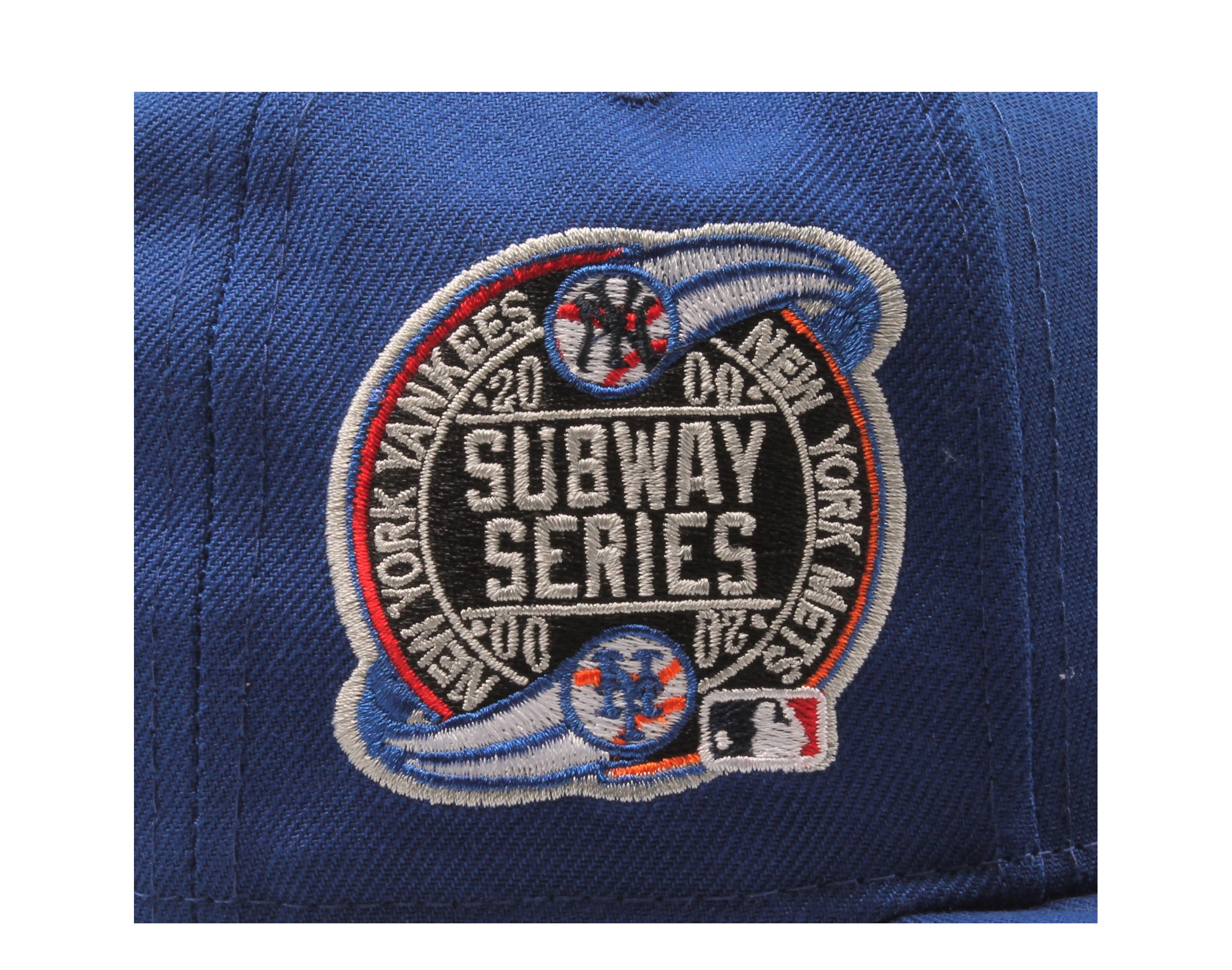 New Era x NYCMode 59Fifty MLB New York Mets 2000 Subway Series Fitted W/ Pink Undervisor