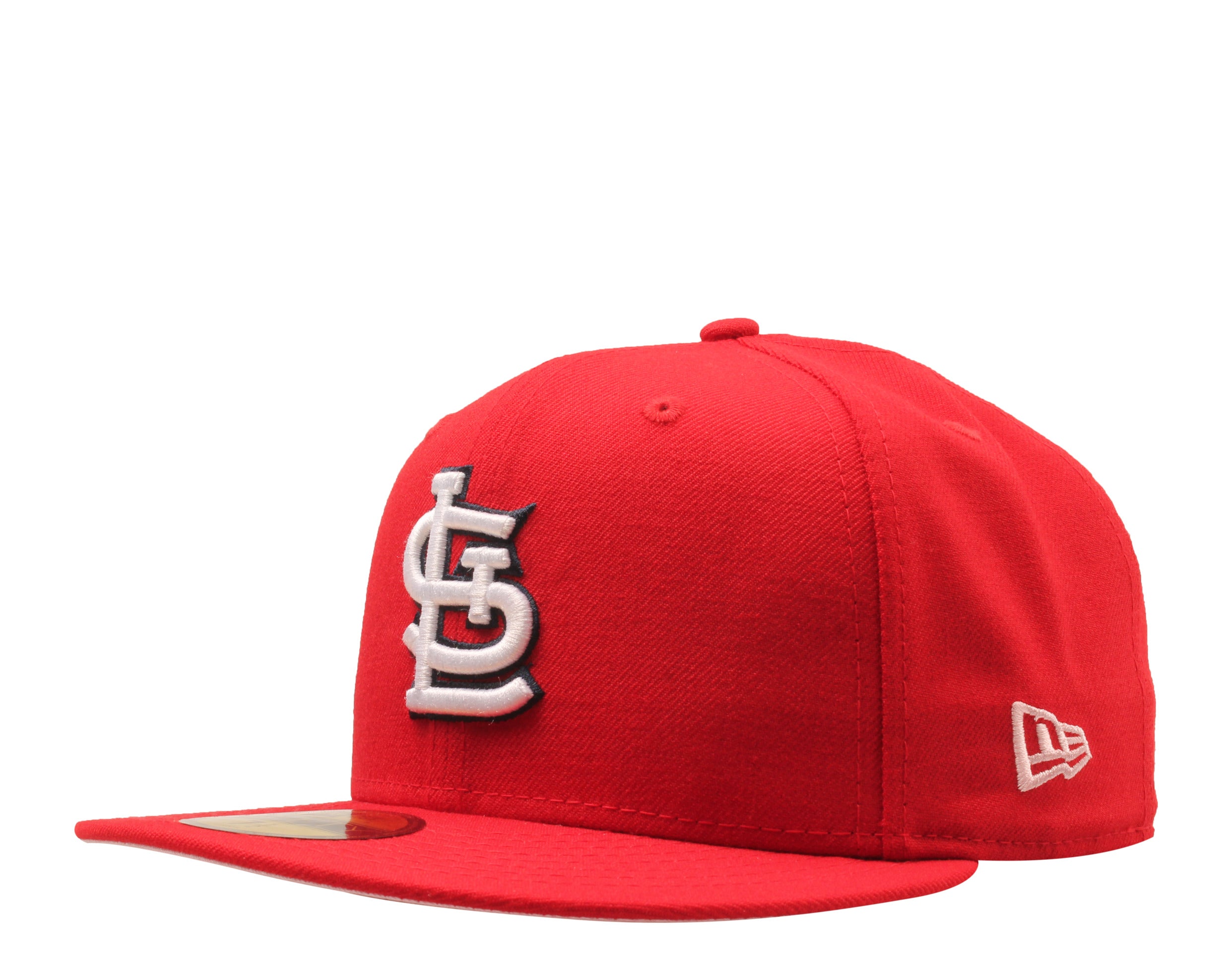 St. Louis Cardinals New Era 2011 World Series Cooperstown Collection  Undervisor 59FIFTY Fitted Hat - Pink/Sky