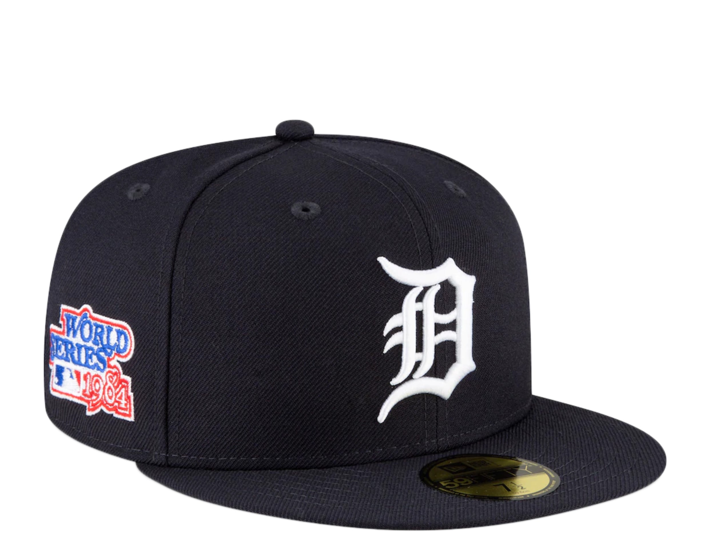 New Era x NYCMode 59Fifty MLB Detroit Tigers 1984 World Series Fitted Hat W/ Grey Undervisor