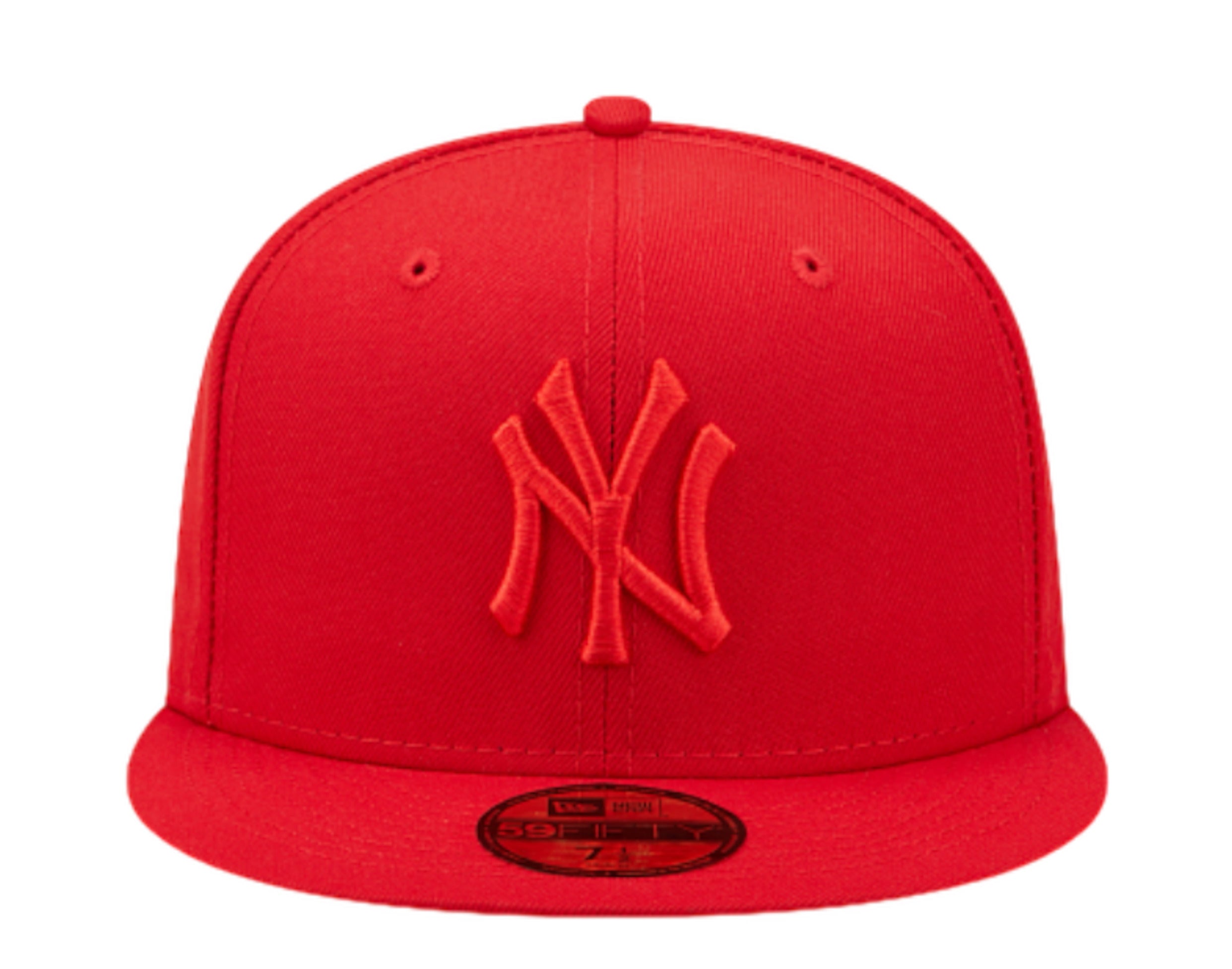 New Era 59Fifty MLB New York Yankees Red On Red Fitted Hat