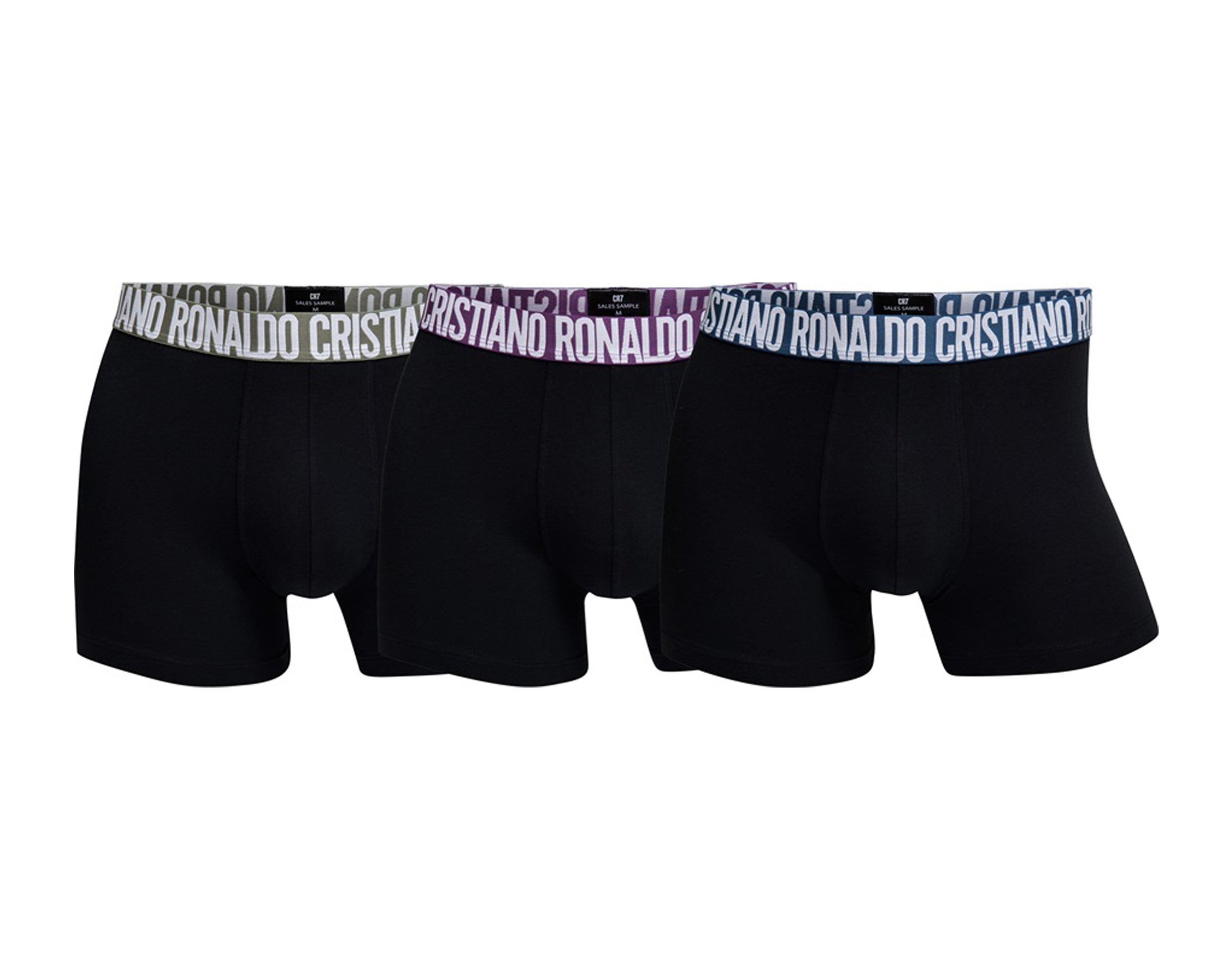 Cristiano Ronaldo CR7 Fashion 3-Pack Trunk Boxer Briefs Men's Underwear