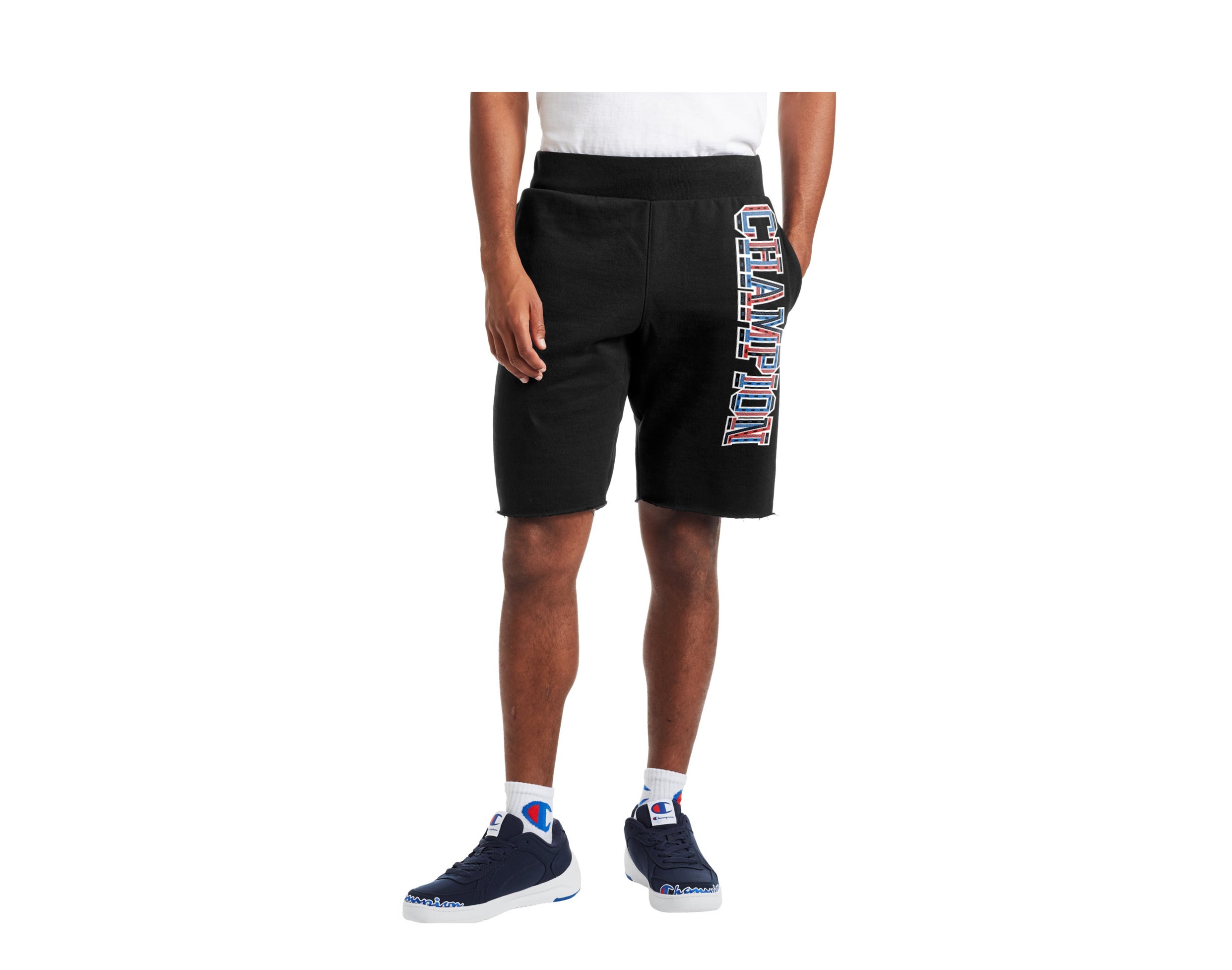 Champion C-Life 10 Inch Reverse Weave Cut Off 3-D Logo Men's Shorts