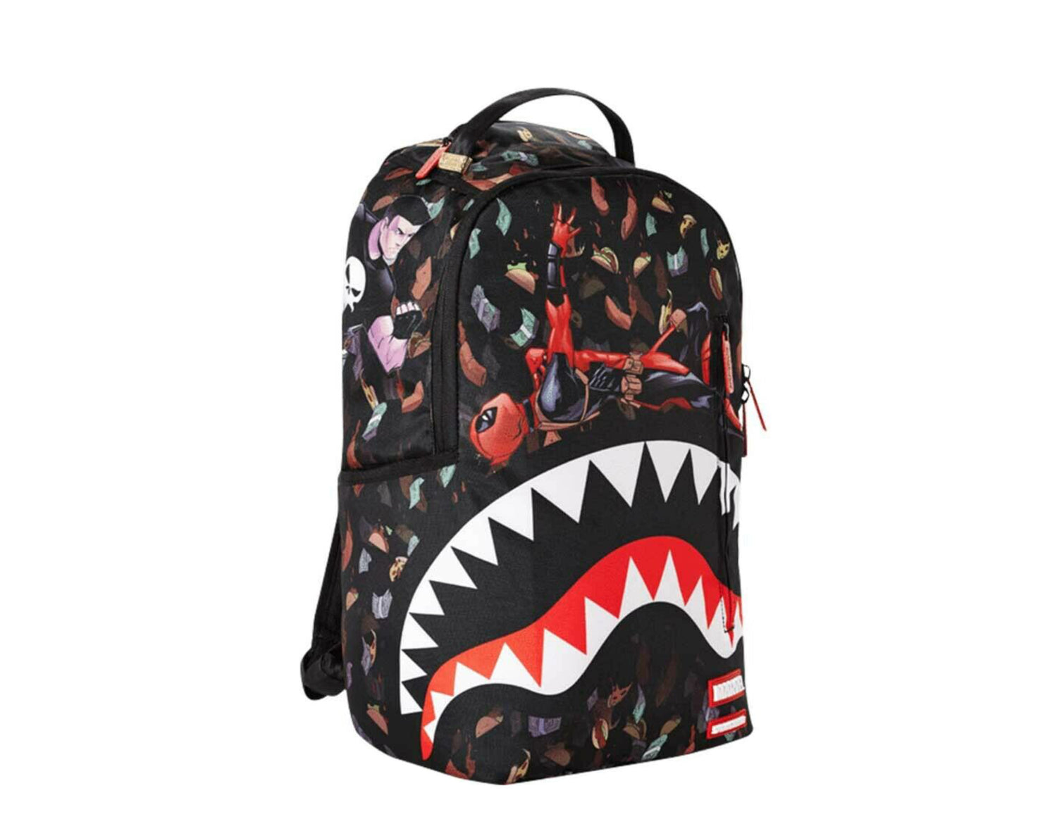 Sprayground Deadpool Taco$ Rain Shark Backpack