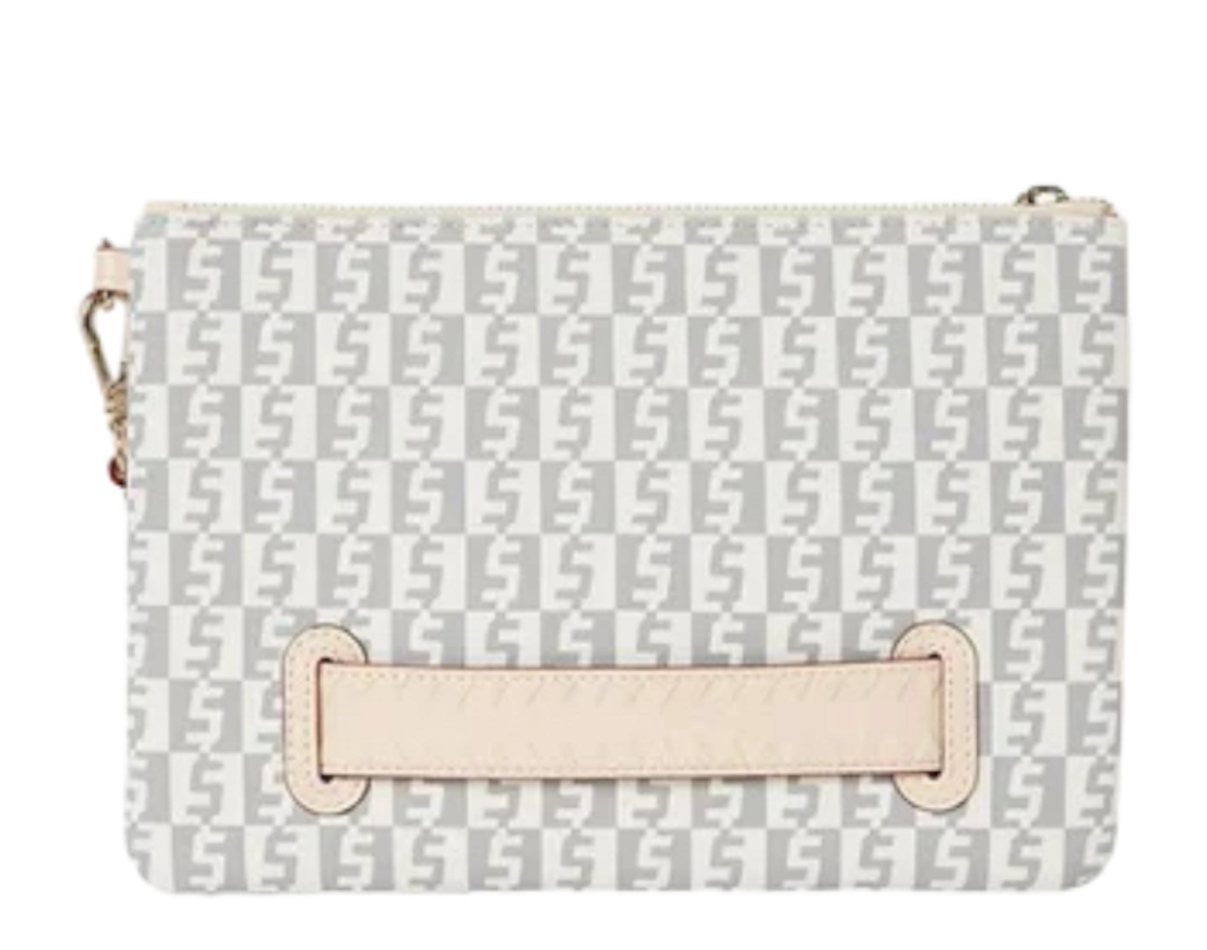 Sprayground Rose Money Check Crossover Clutch