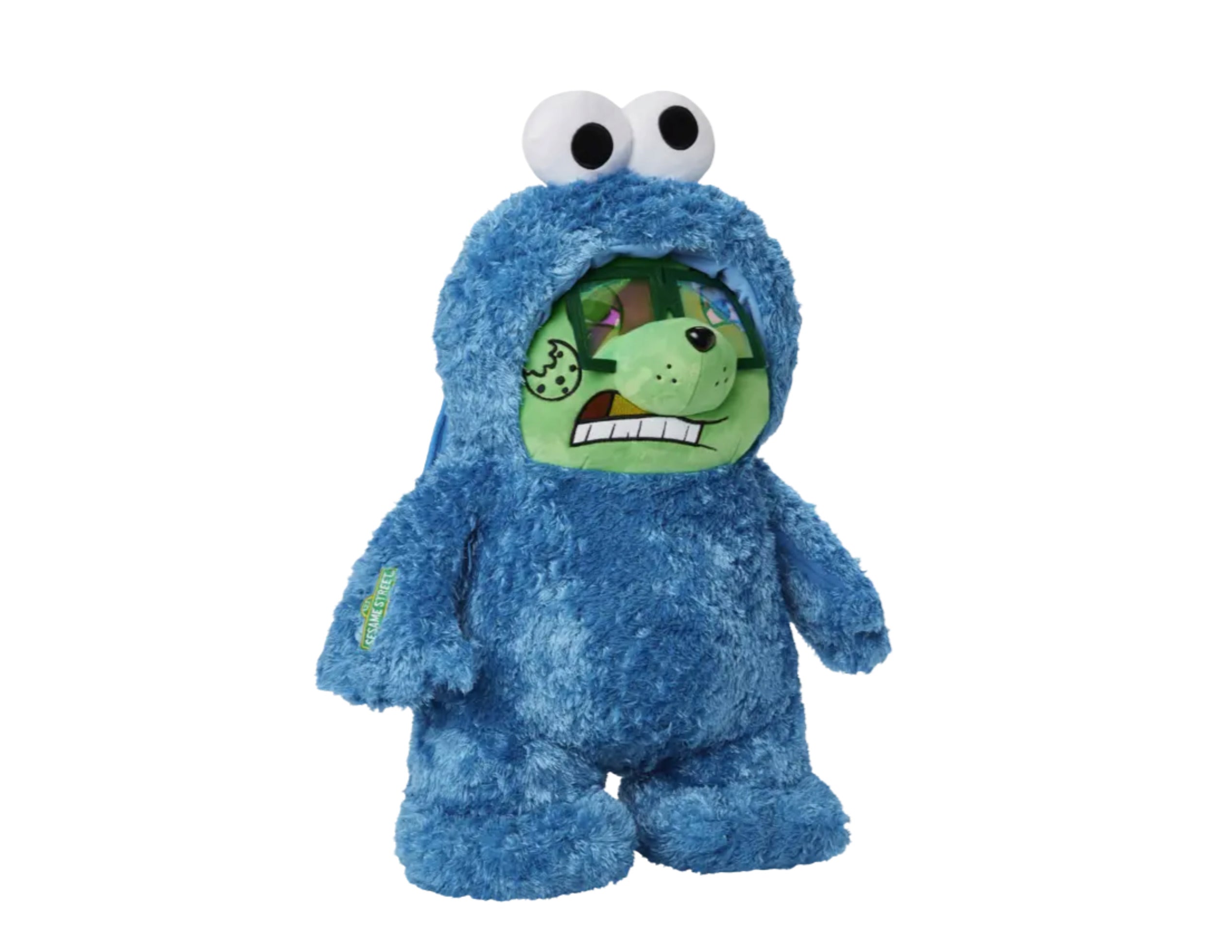 Sprayground Cookie Monster Money Bear Backpack