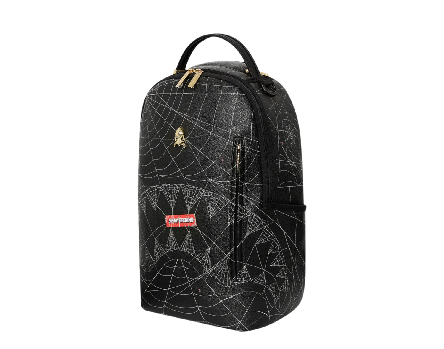 Sprayground Caught Up Spider Web Sharkmouth Backpack