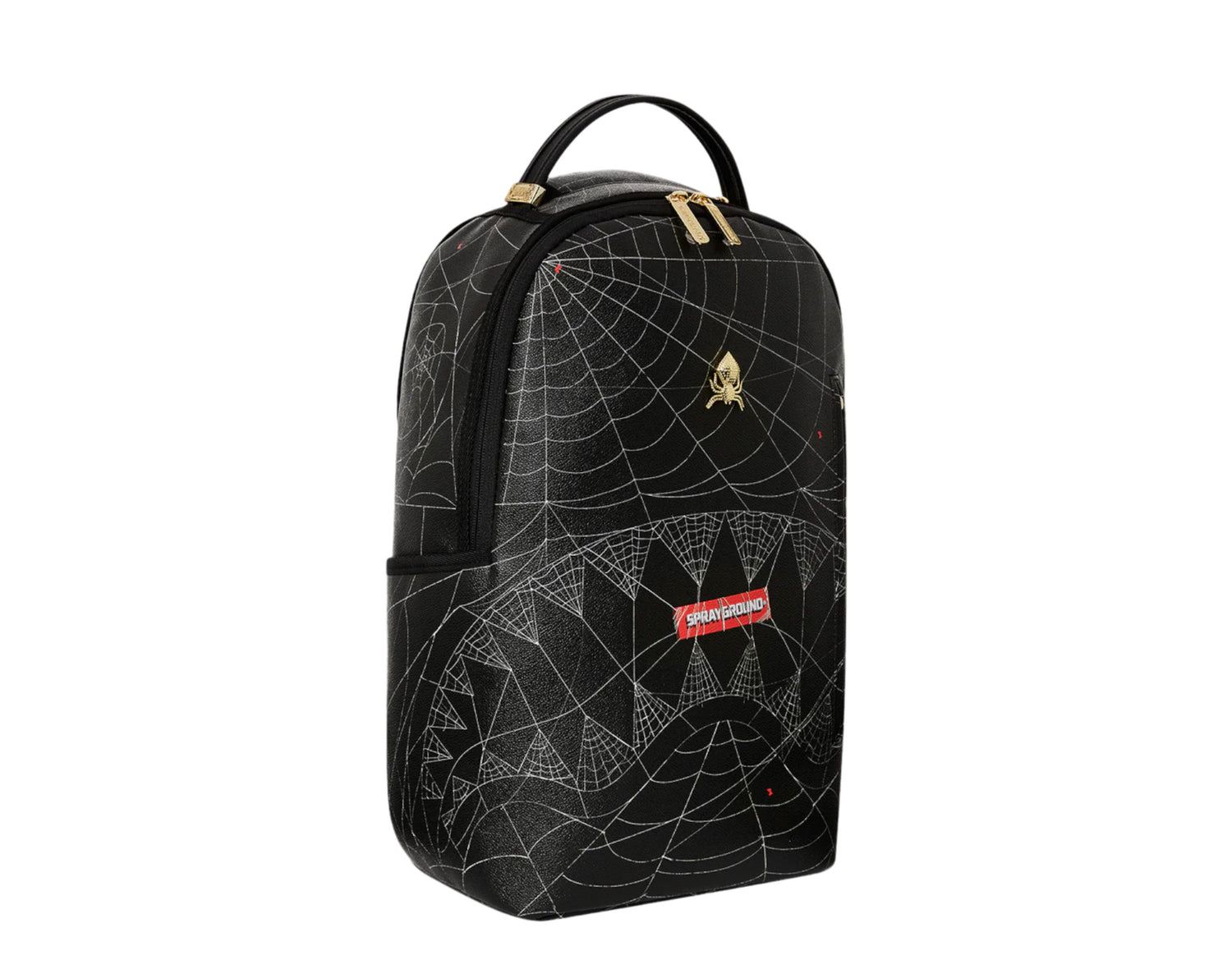 Sprayground Caught Up Spider Web Sharkmouth Backpack