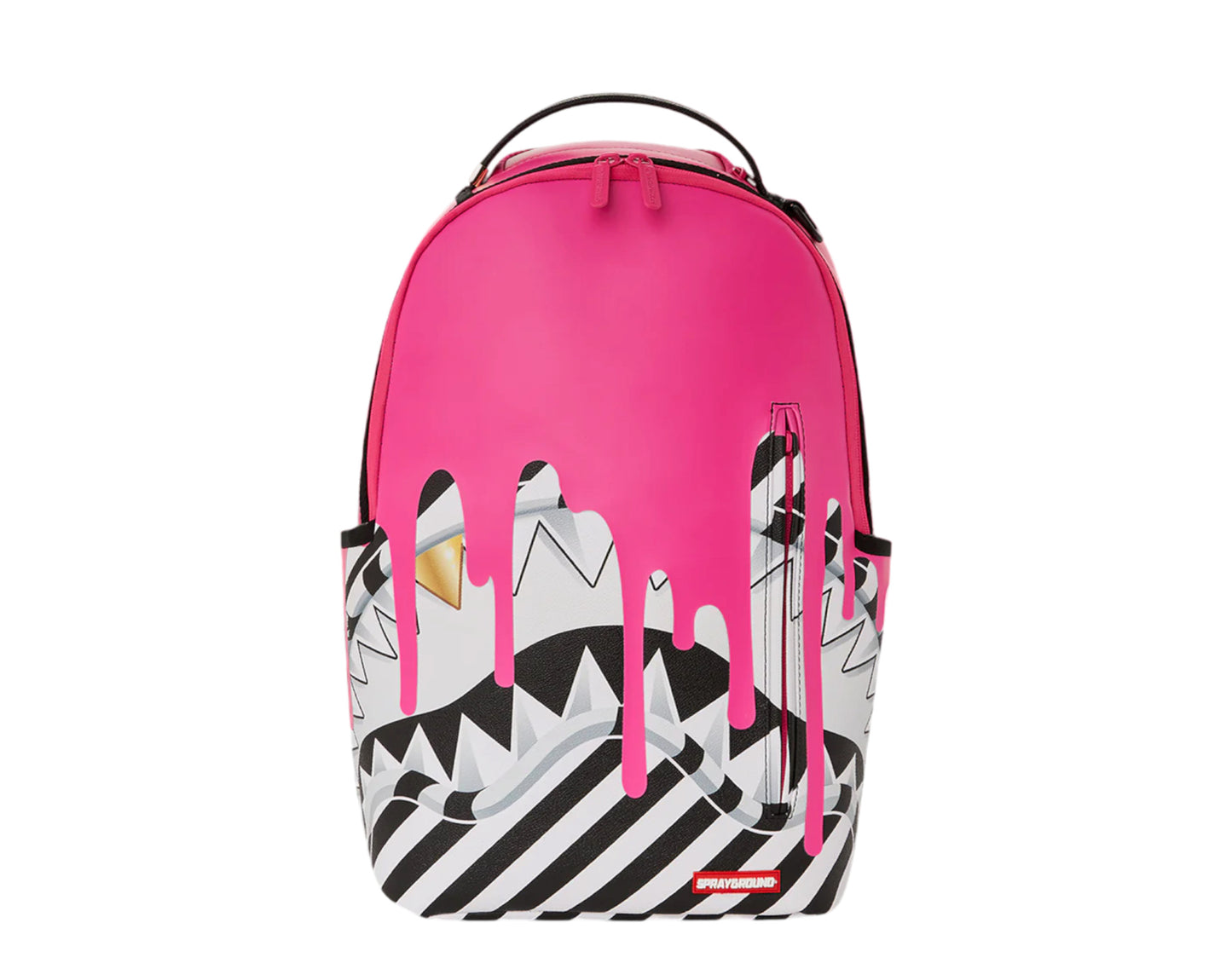 Sprayground Vice Beach Sharkmouth Pink Drip Backpack