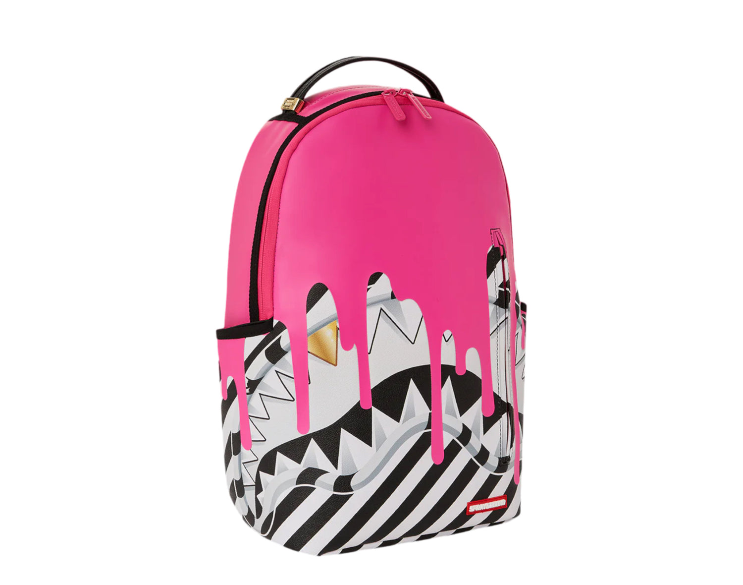 Sprayground Vice Beach Sharkmouth Pink Drip Backpack