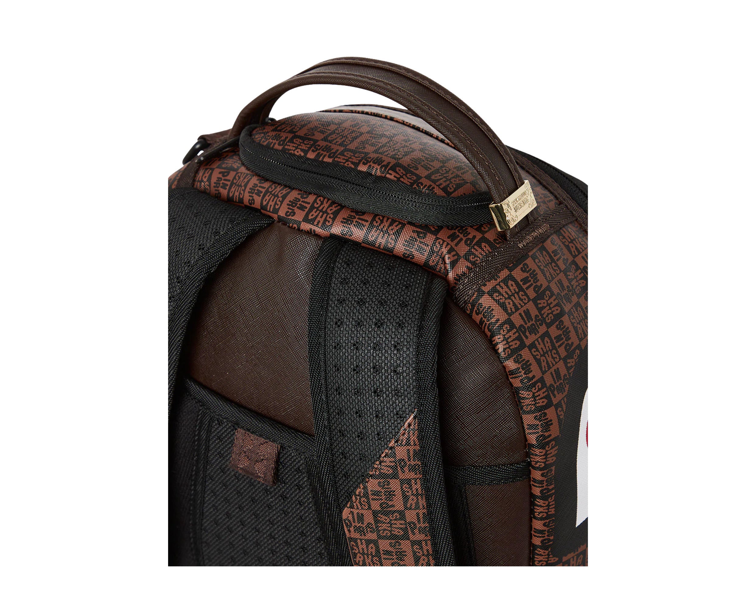 Sprayground - Henny Sharks in Paris Brown Backpack