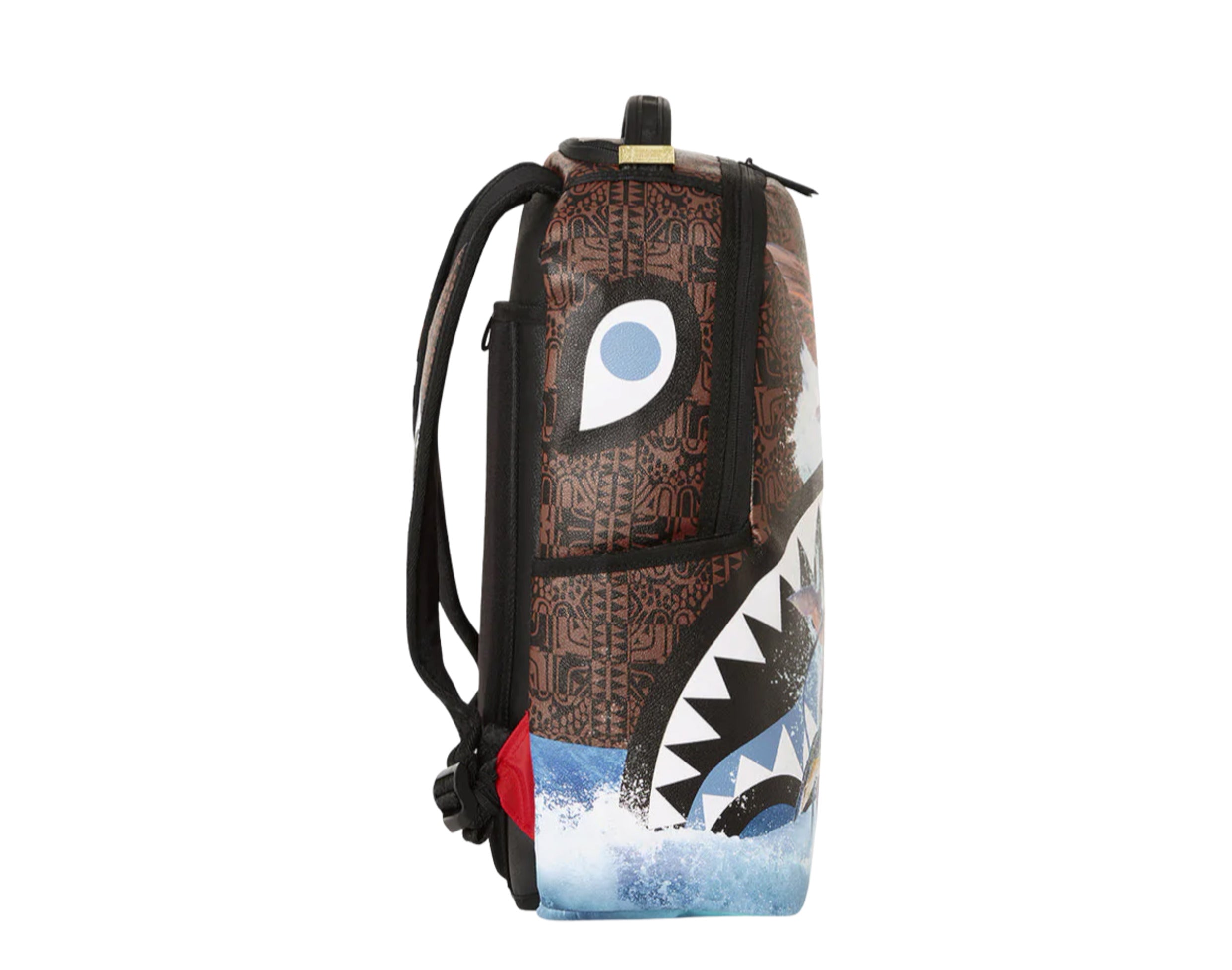 Sprayground Sharks In Paris Character Backpack (DLXV) – My Tribe Boutique
