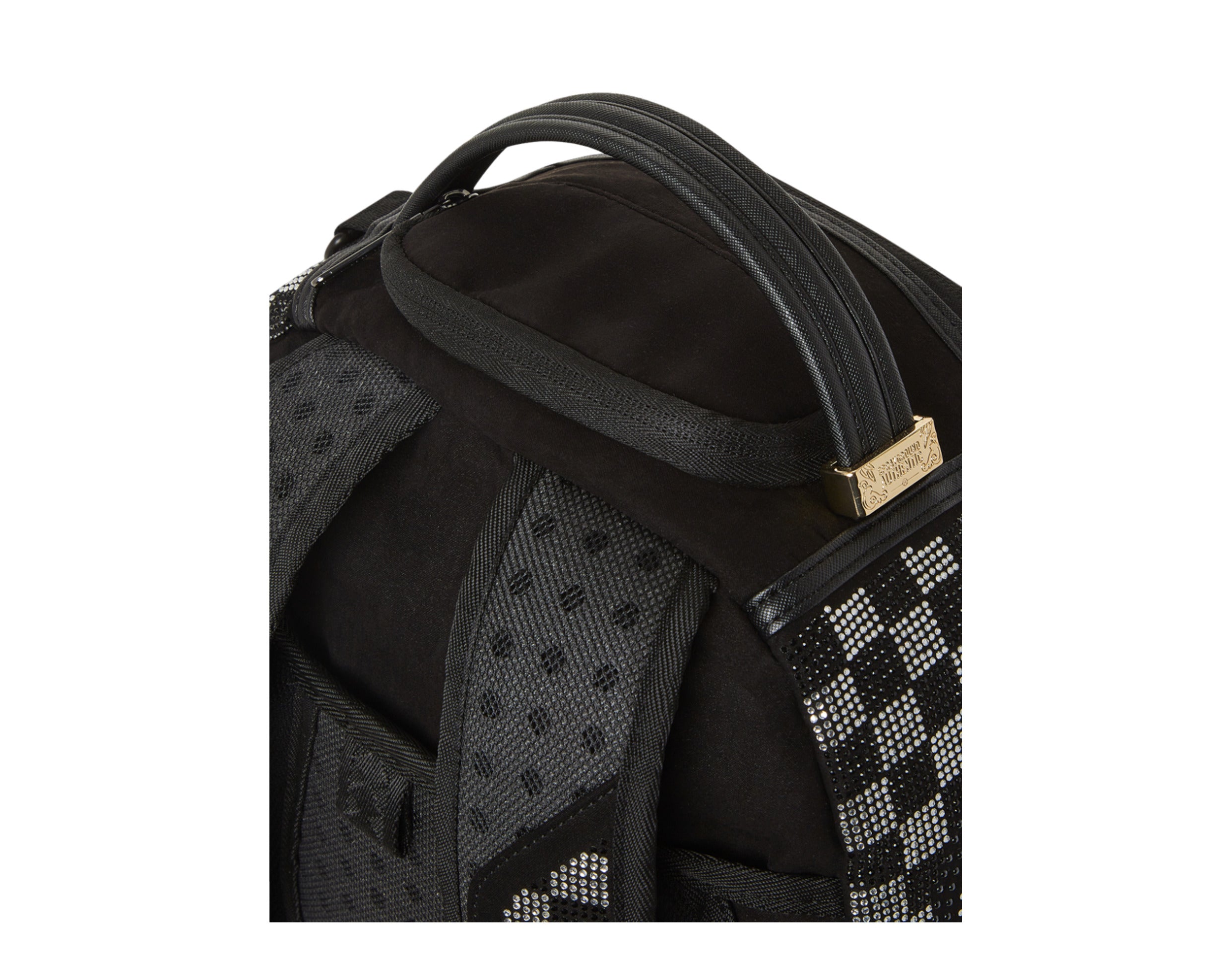 Sprayground Checkered Trinity Shark Backpack (DLXSF)