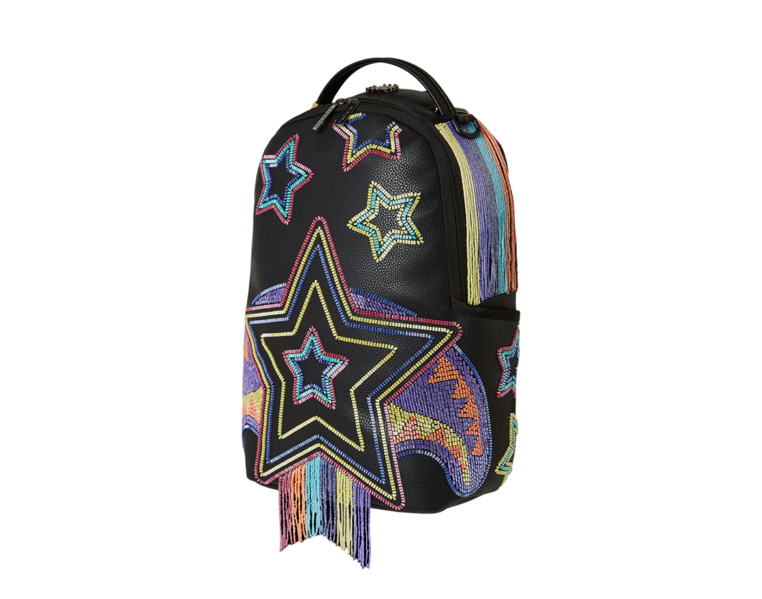 Sprayground A.I.7 Beaded Shark Sandflower Collab Backpack (DLXV)