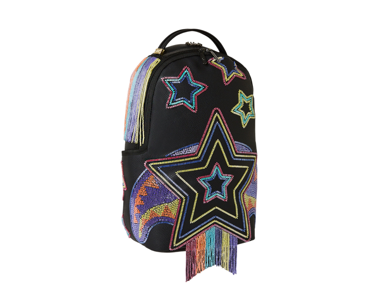 Sprayground A.I.7 Beaded Shark Sandflower Collab Backpack (DLXV)