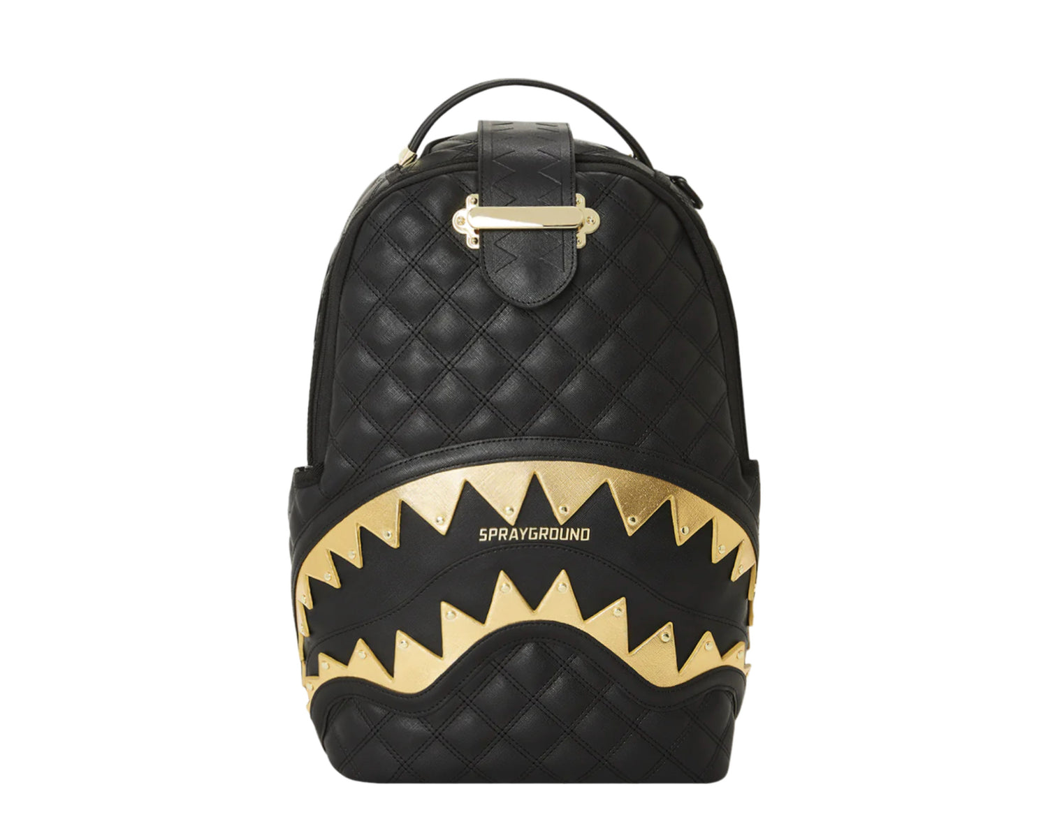 Sprayground 24K Geneva Black Mamba Quilted Backpack (DLXV)