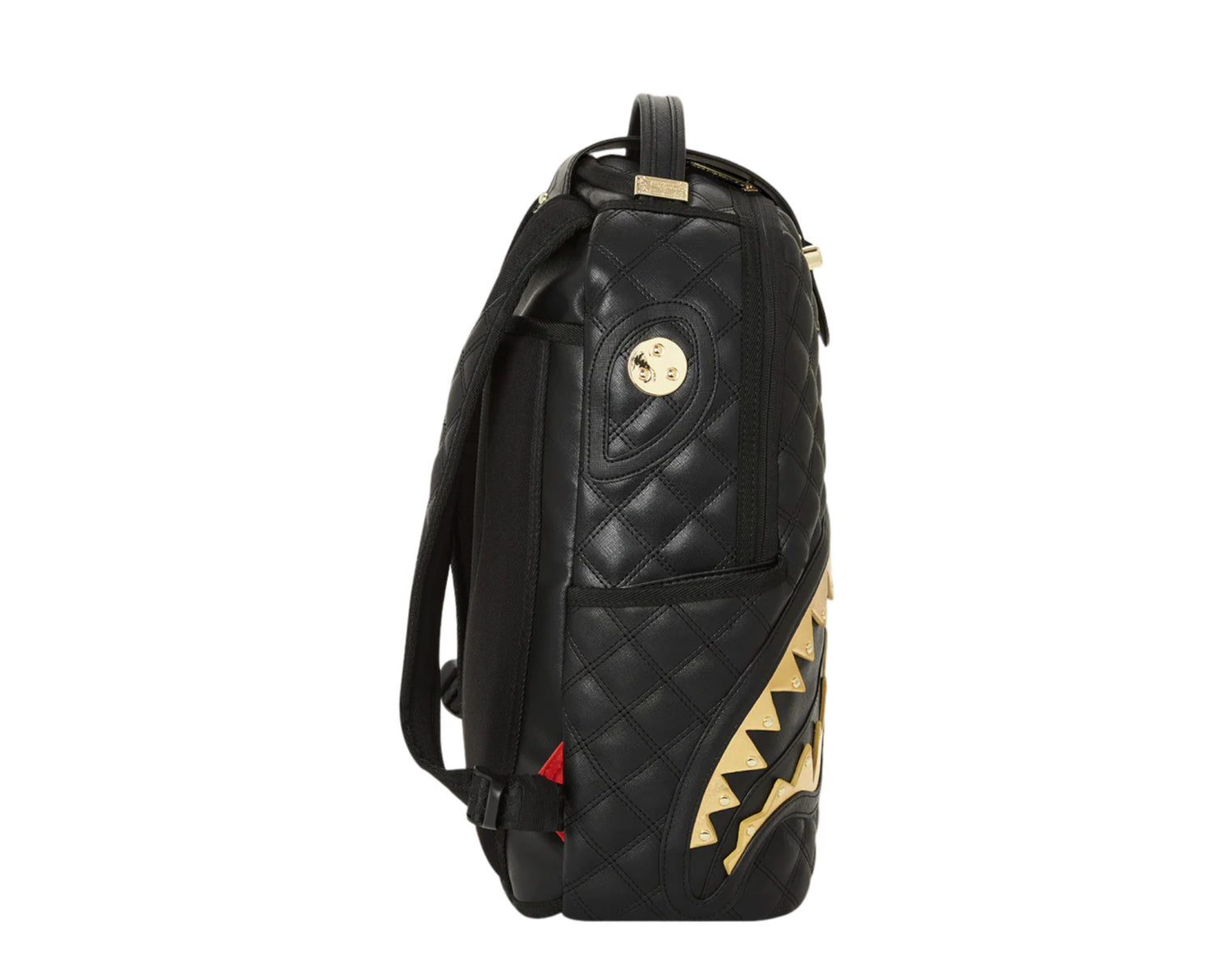 Sprayground 24K Geneva Black Mamba Quilted Backpack (DLXV)