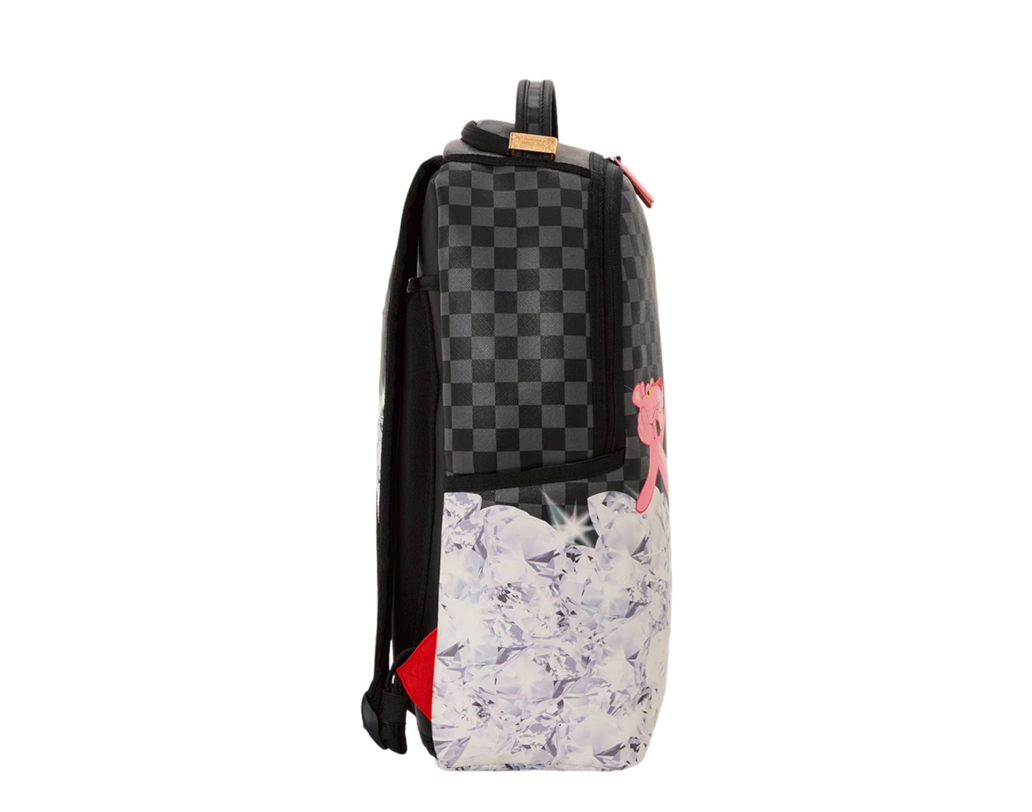 Sprayground Pink Panther One In A Million Stacked Diamonds Backpack