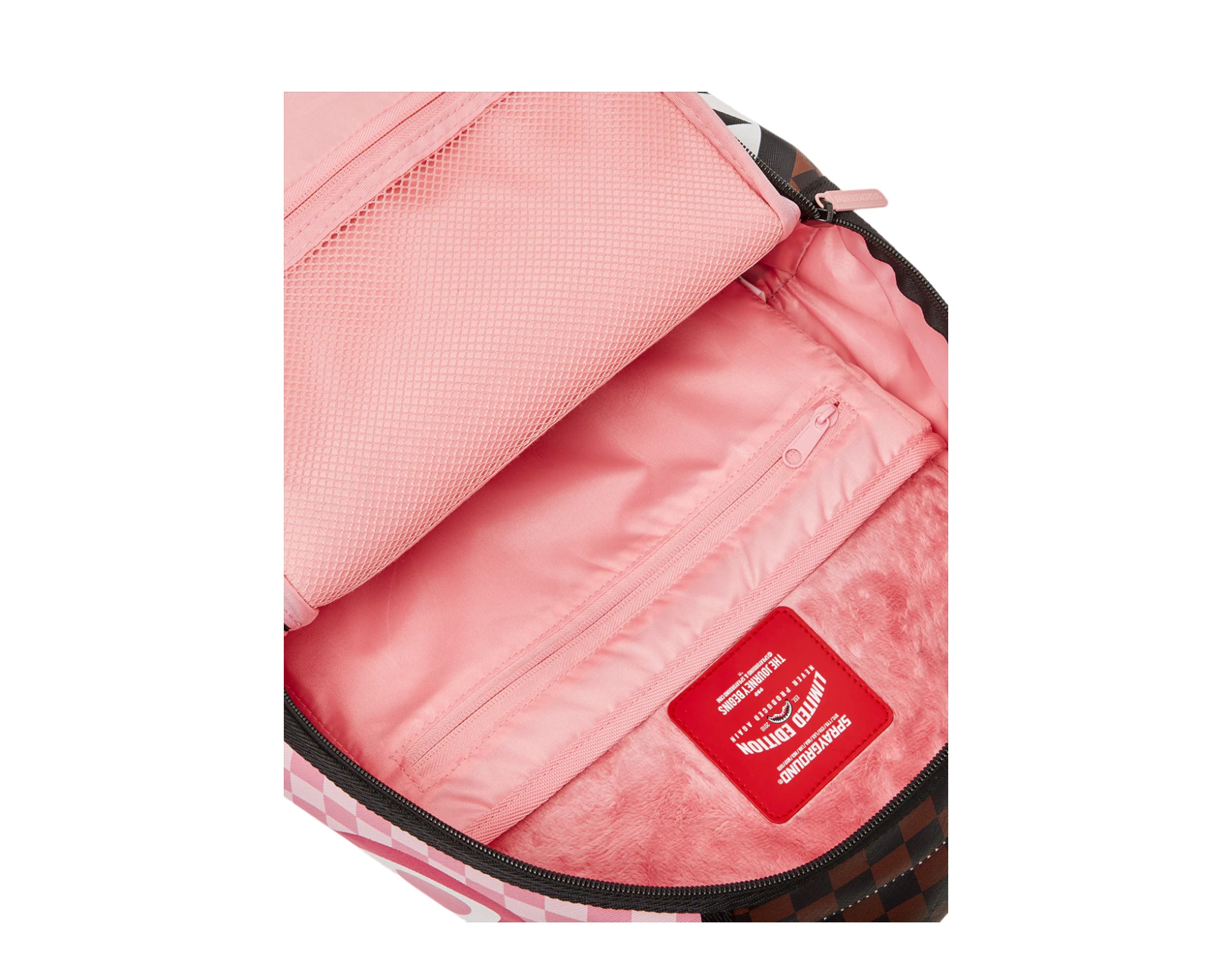 Sprayground Unisex Pink Panther Reveal DLXSV Backpack 910B5468NSZ Brown/Pink