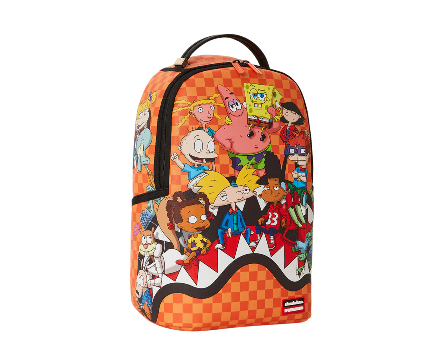 Sprayground Nickelodeon Shark Feast 90's Characters Chilling Backpack