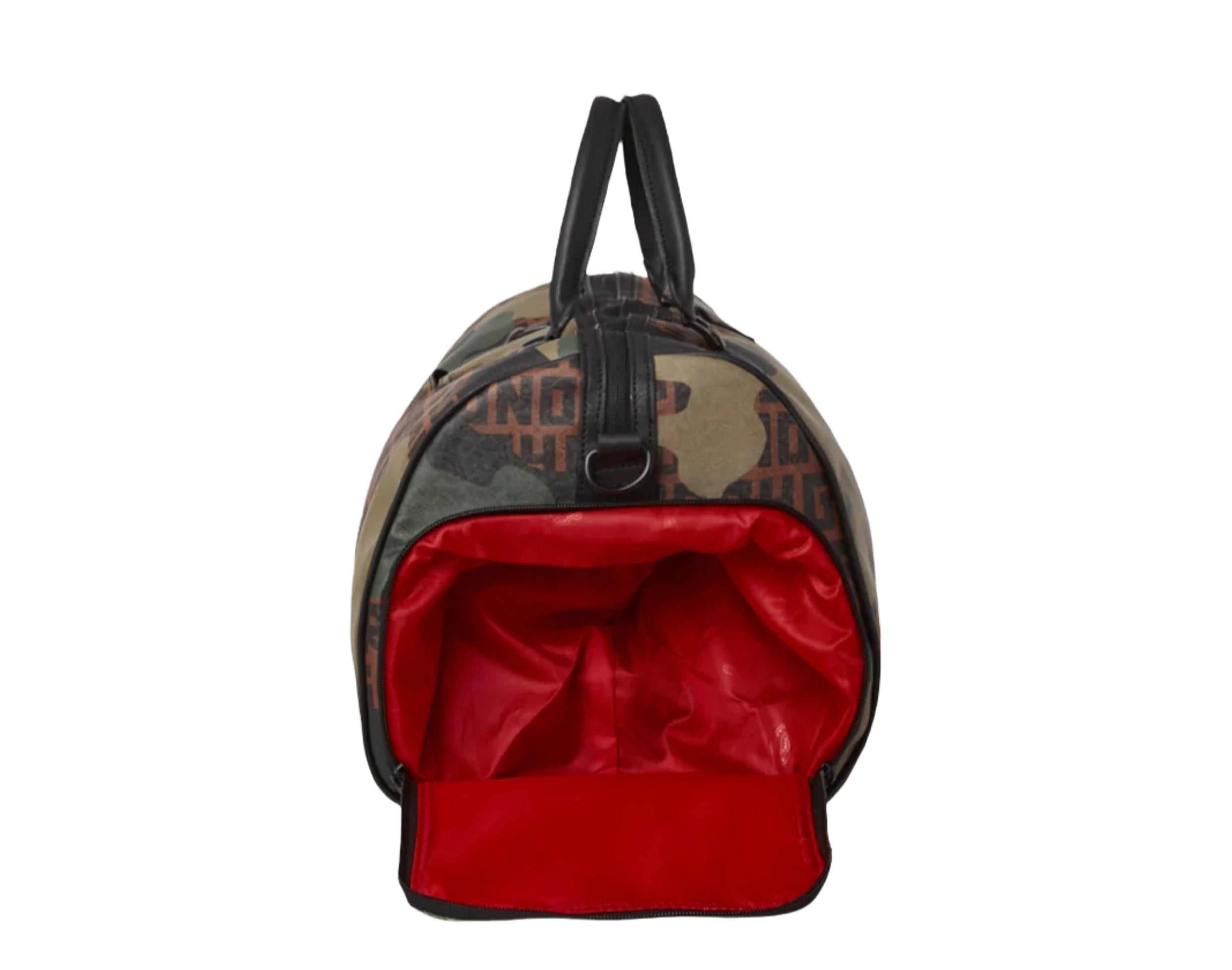 Sprayground Camo Infiniti Shark Duffle Bag