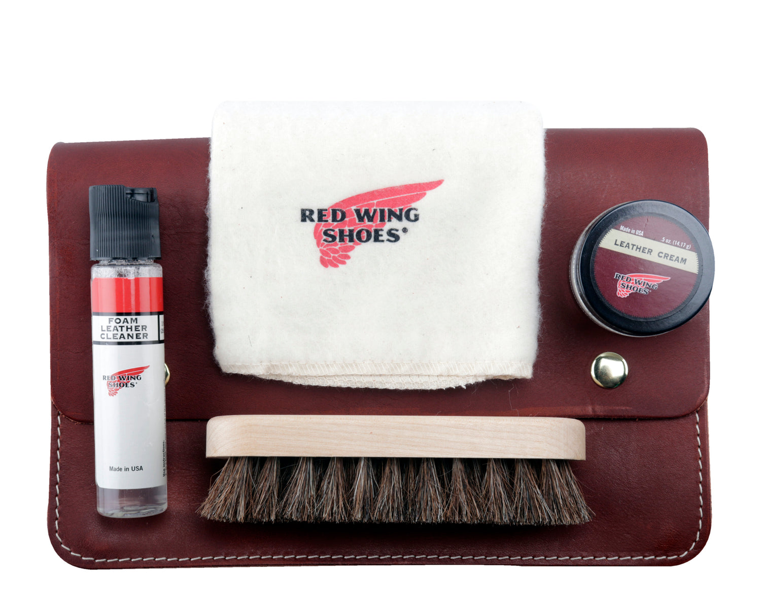 Red Wing Heritage Leather Travel Care Kit