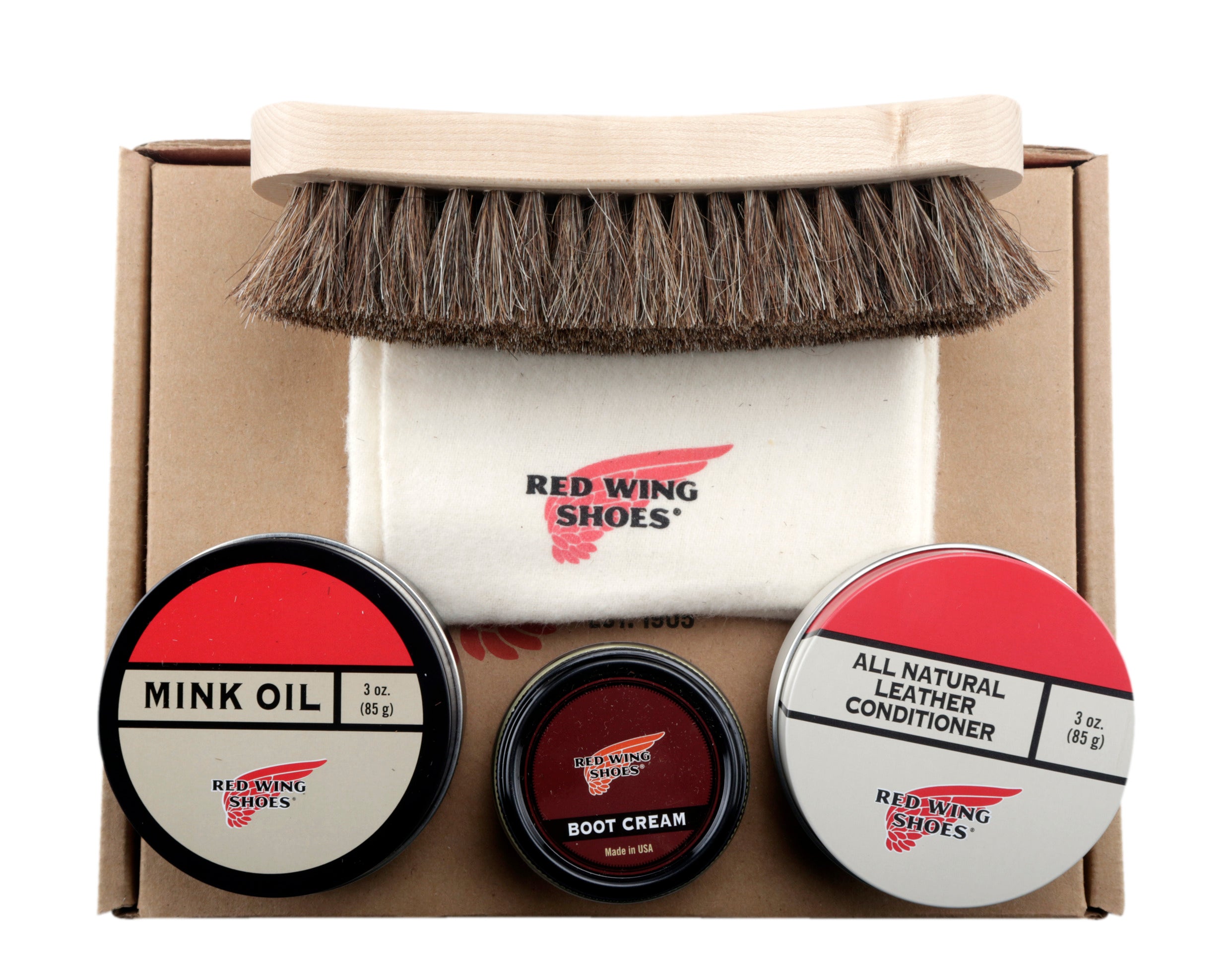 Red Wing Heritage Basic Care Product Kit