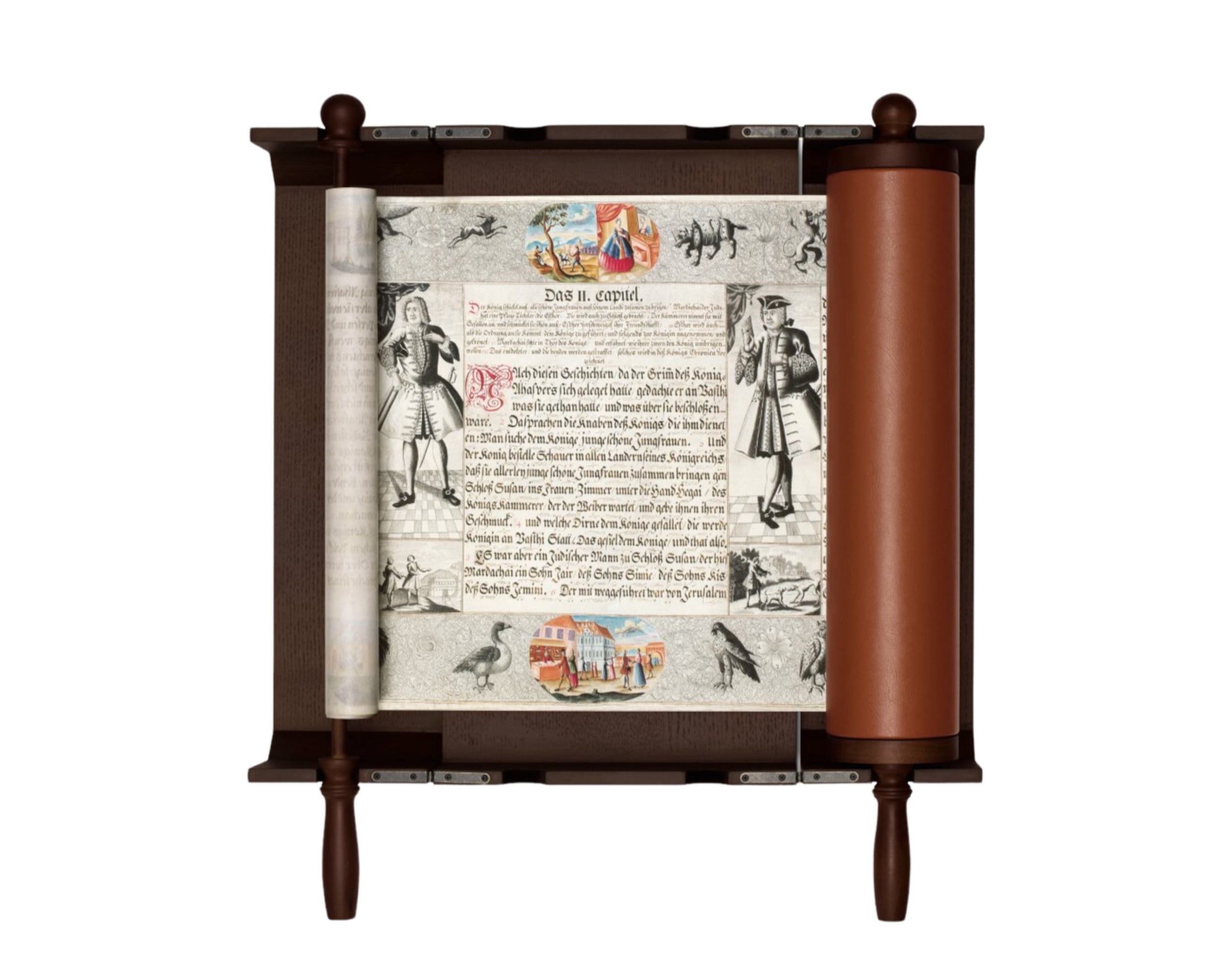 Taschen Books - The Esther Scroll Manuscript In Wooden Display