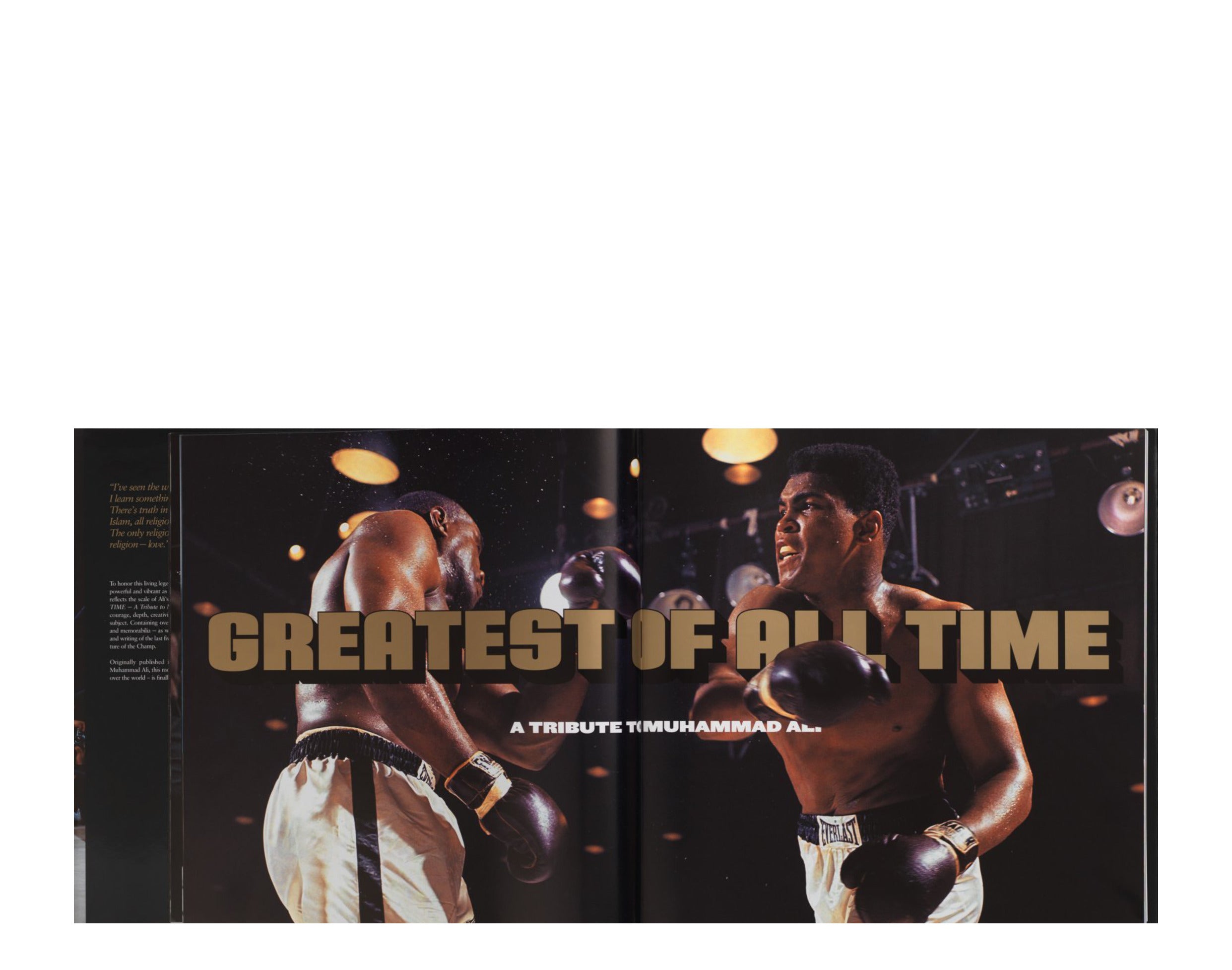 Taschen Books - Greatest of All Time - A Tribute to Muhammad Ali Hardcover Book