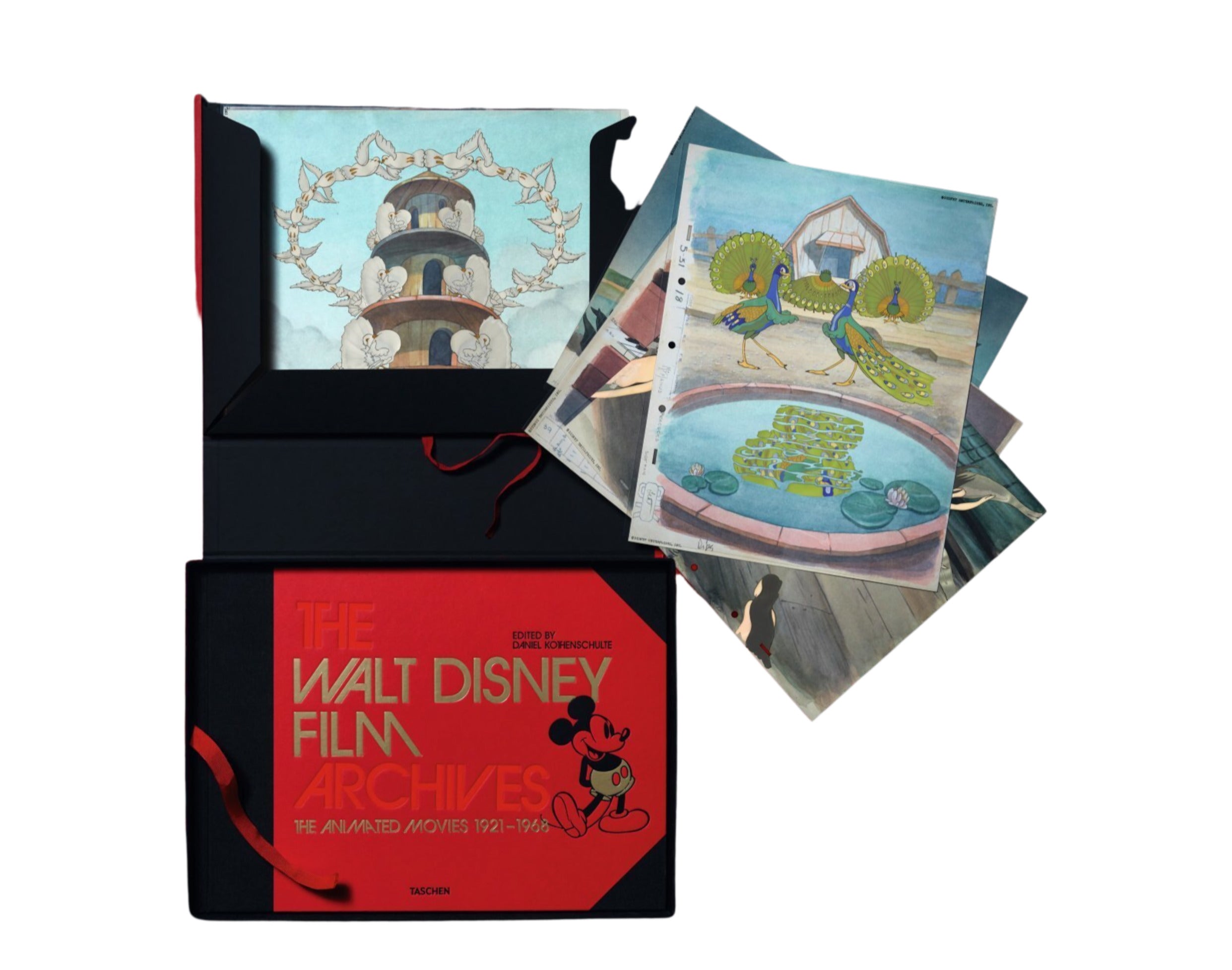 Taschen Books - The Walt Disney Film Archives - The Animated Movies 1921–1968 - Edition of 2,500 Hardcover Book