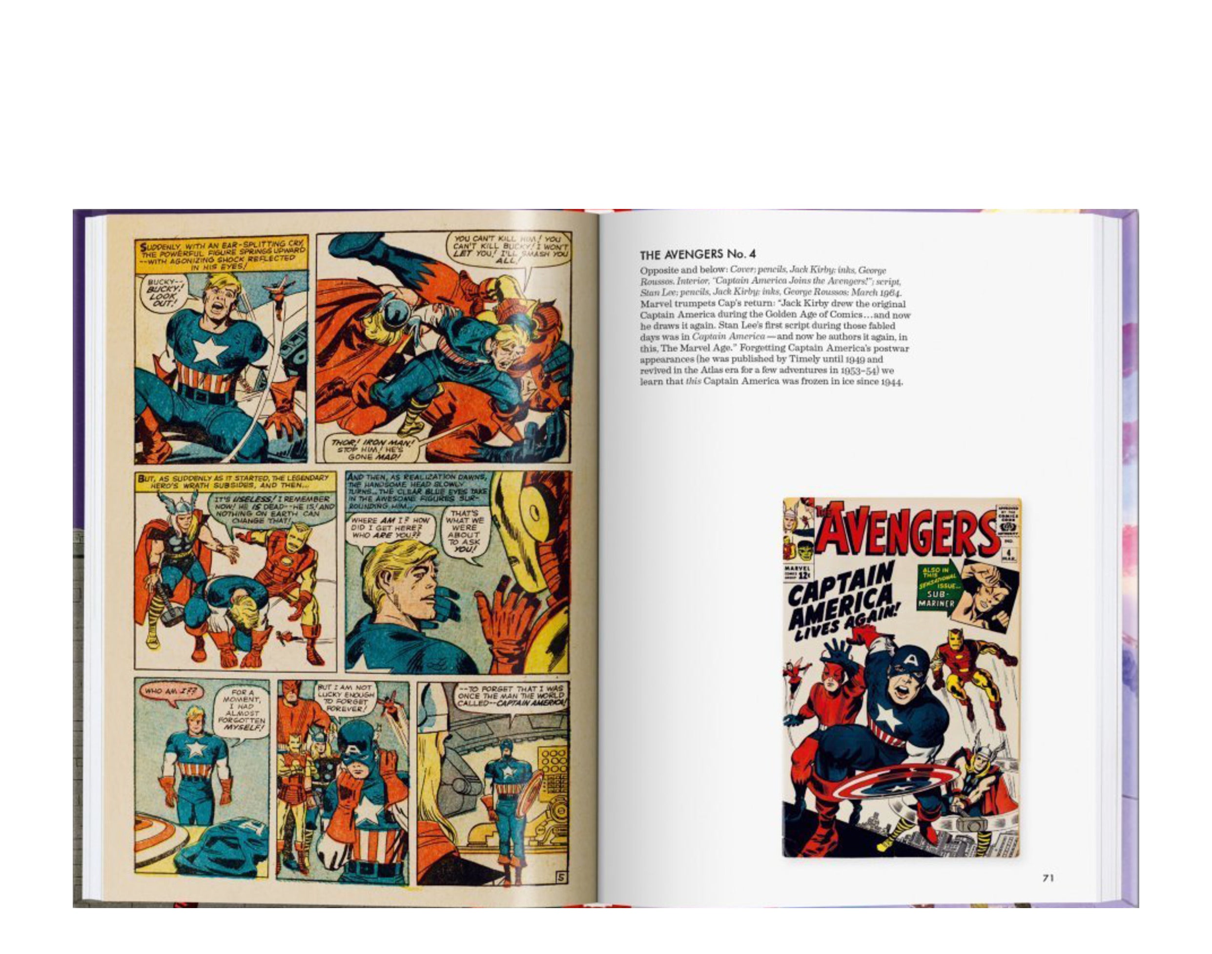 Taschen Books - The Little Book of Captain America Flexicover Book