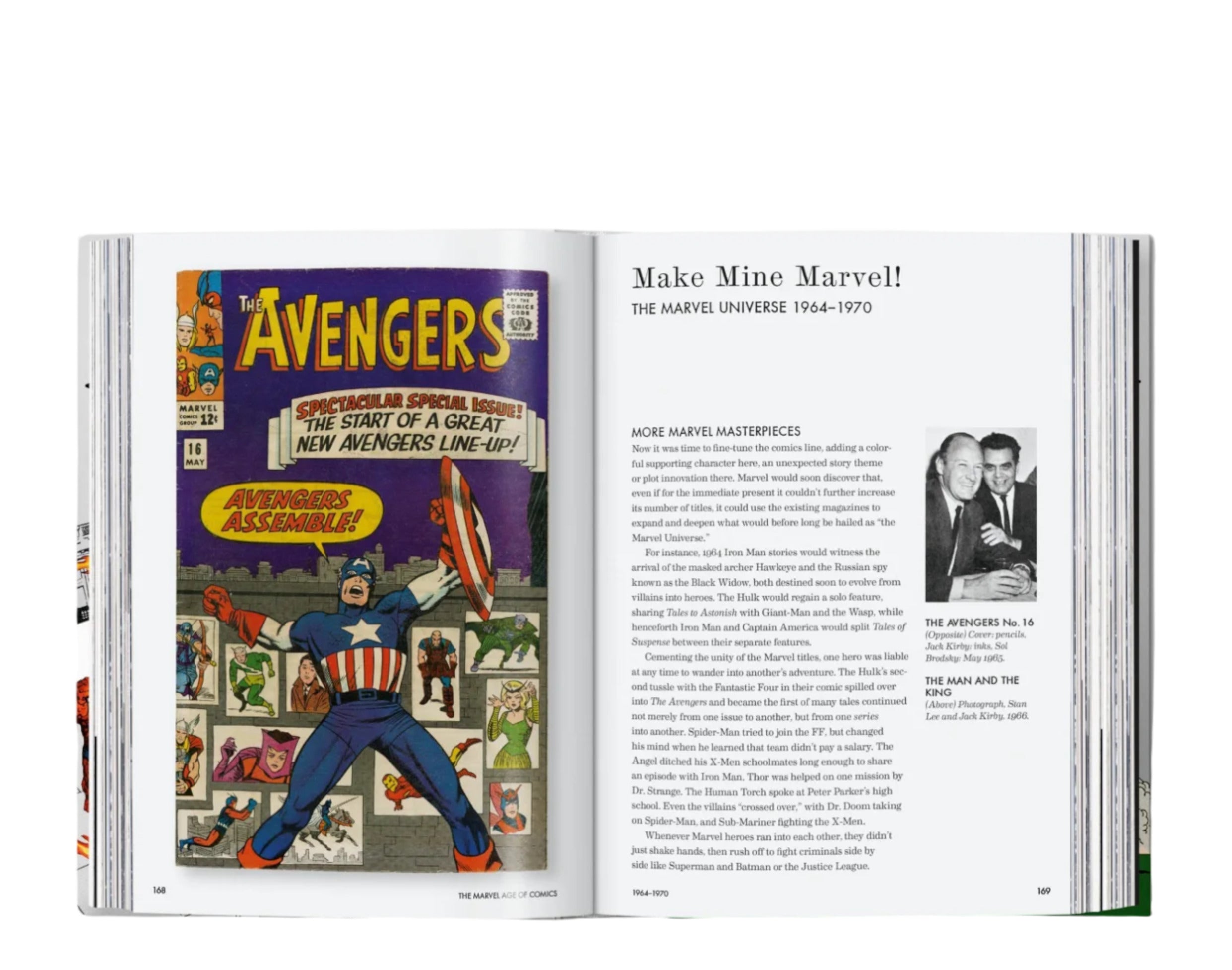 Taschen Books - The Marvel Age of Comics 1961–1978. 40th Anniversary Edition Hardcover Book