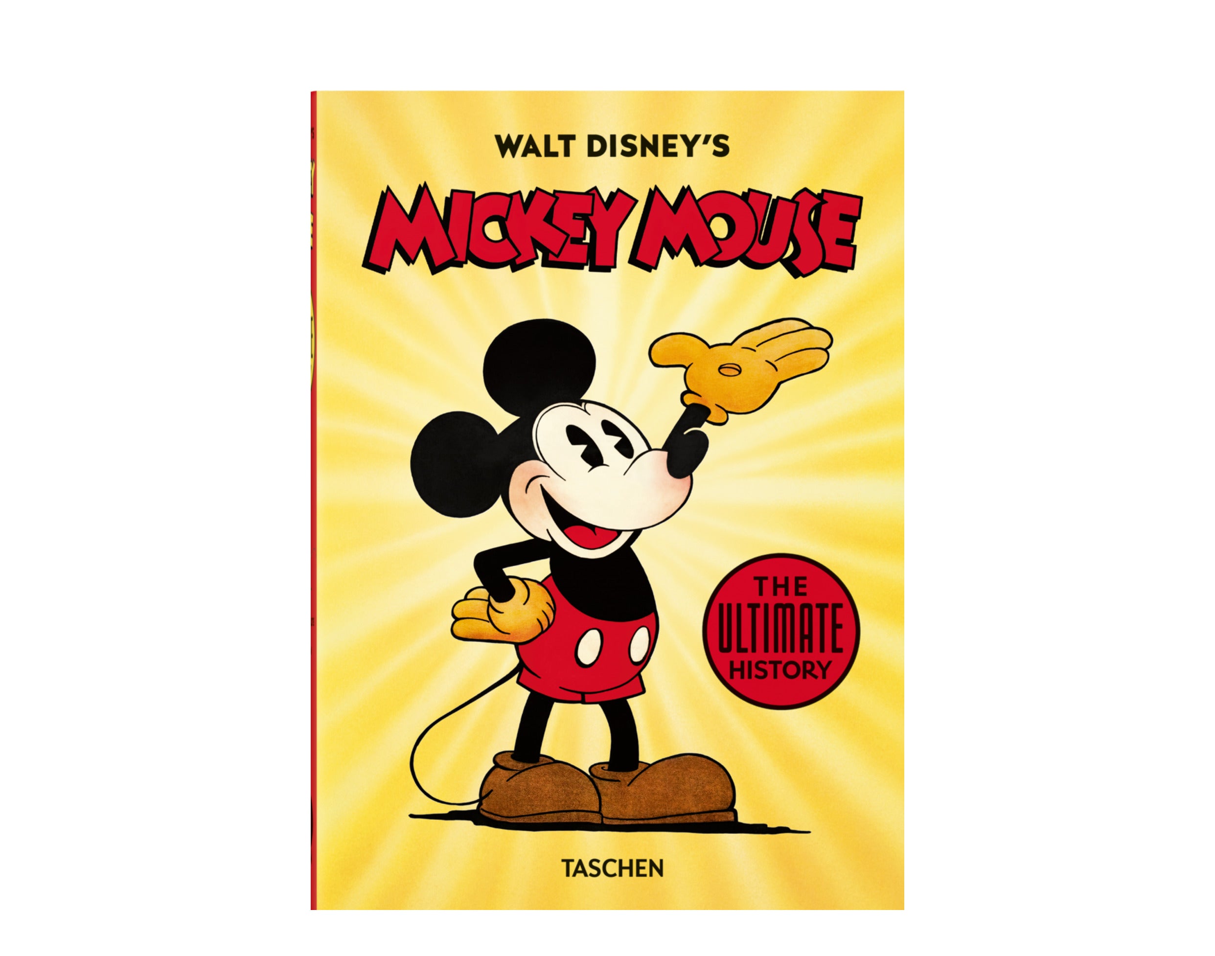 Taschen Books - Walt Disney's Mickey Mouse - The Ultimate History - 40th Anniversary Edition Hardcover Book