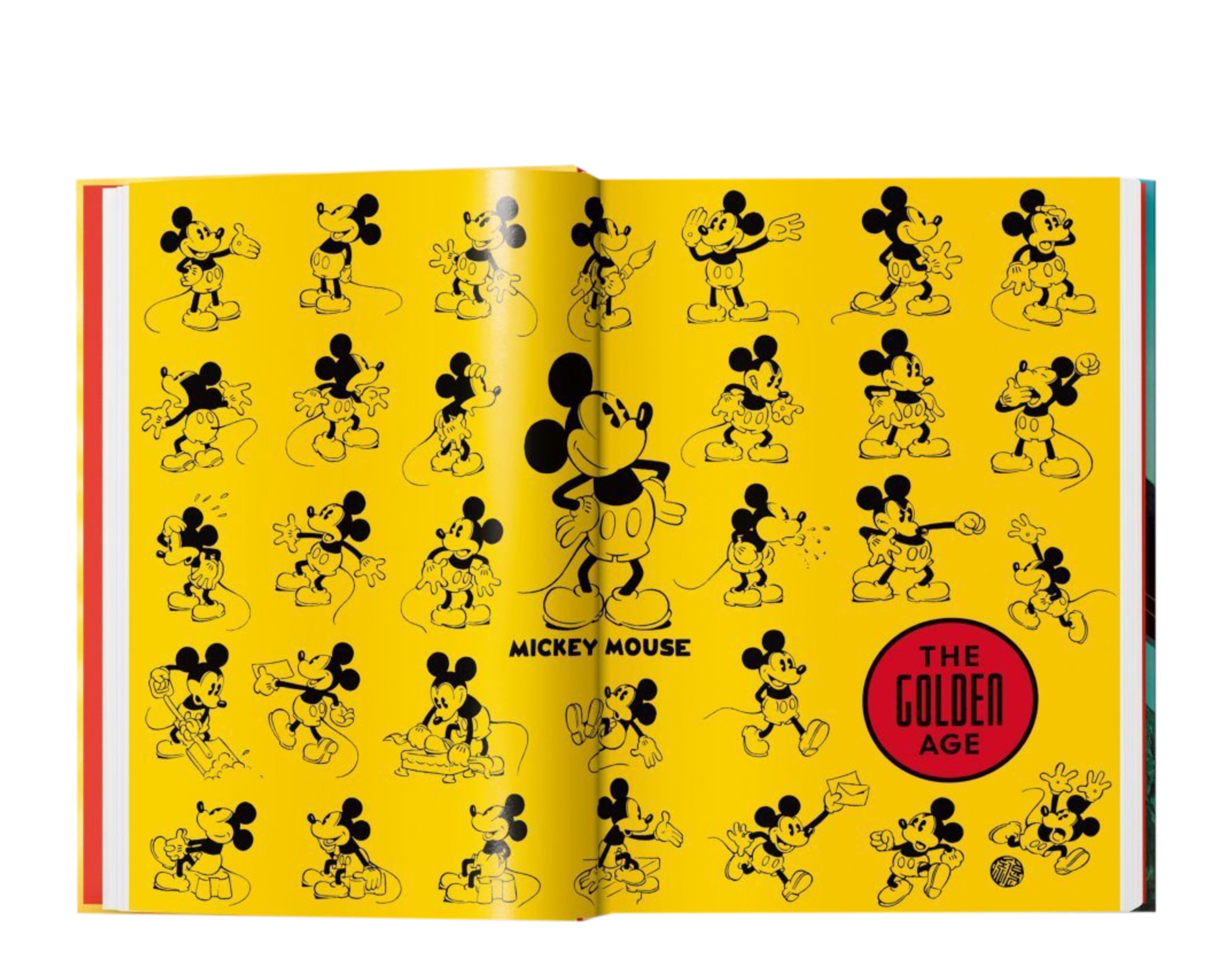 Taschen Books - Walt Disney's Mickey Mouse - The Ultimate History - 40th Anniversary Edition Hardcover Book