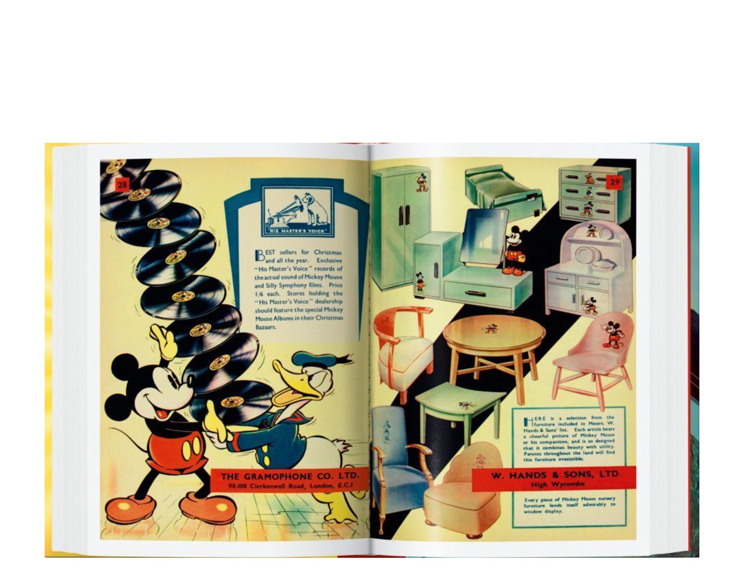 Taschen Books - Walt Disney's Mickey Mouse - The Ultimate History - 40th Anniversary Edition Hardcover Book