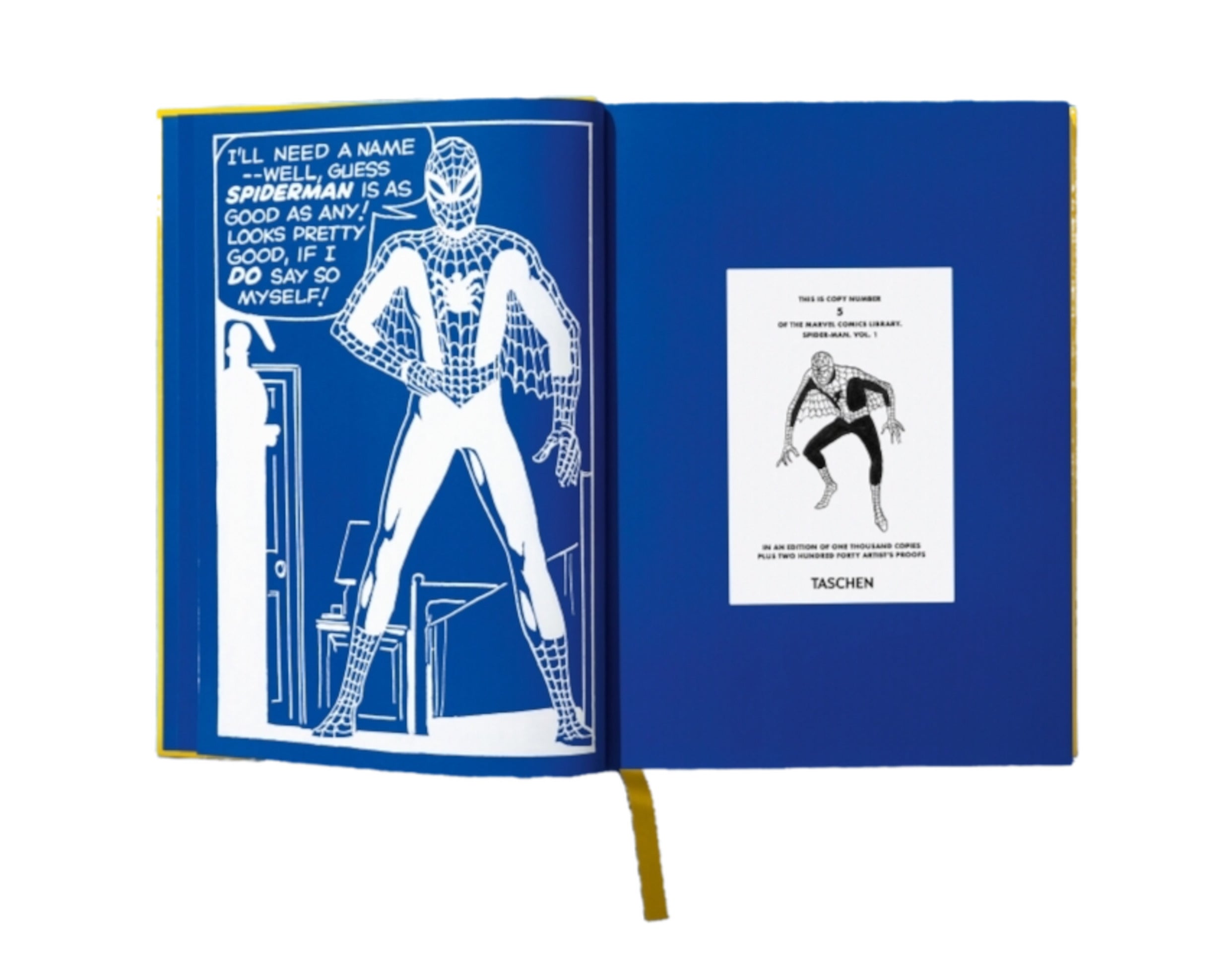 Taschen Books - Marvel Comics Library - Spider-Man. Vol. 1. 1962–1964 - Edition of 1,000 Hardcover Book