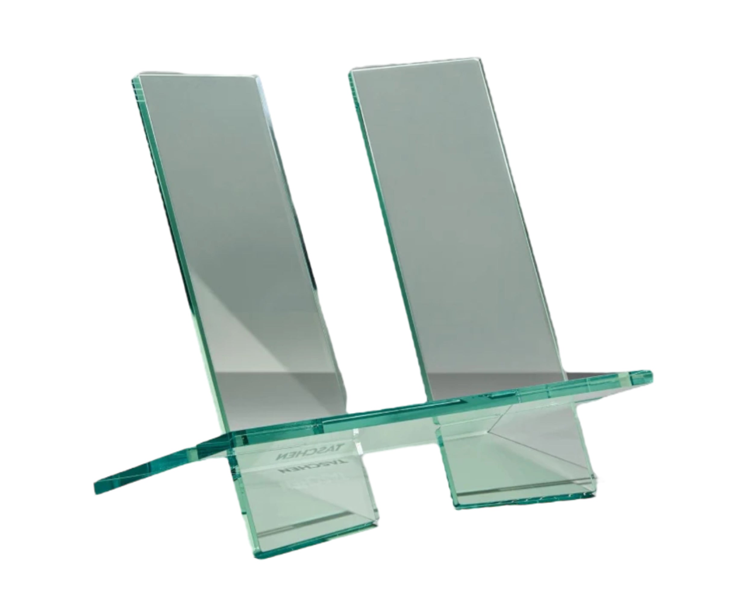 Taschen Books - Bookstand. Large. Crystal Green - Display Holder