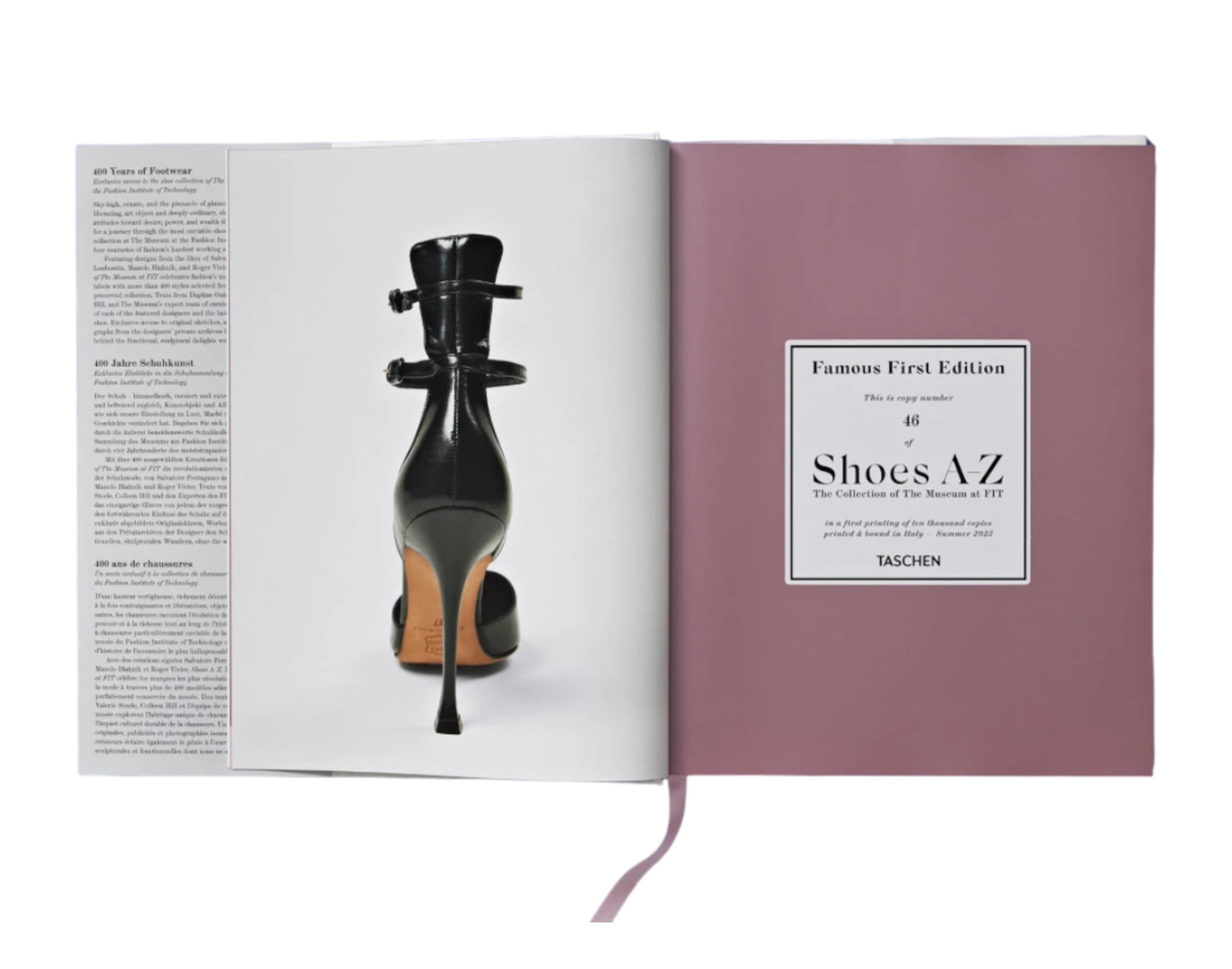 Taschen Books - Shoes A-Z. The Collection of The Museum at FIT Hard Cover Book