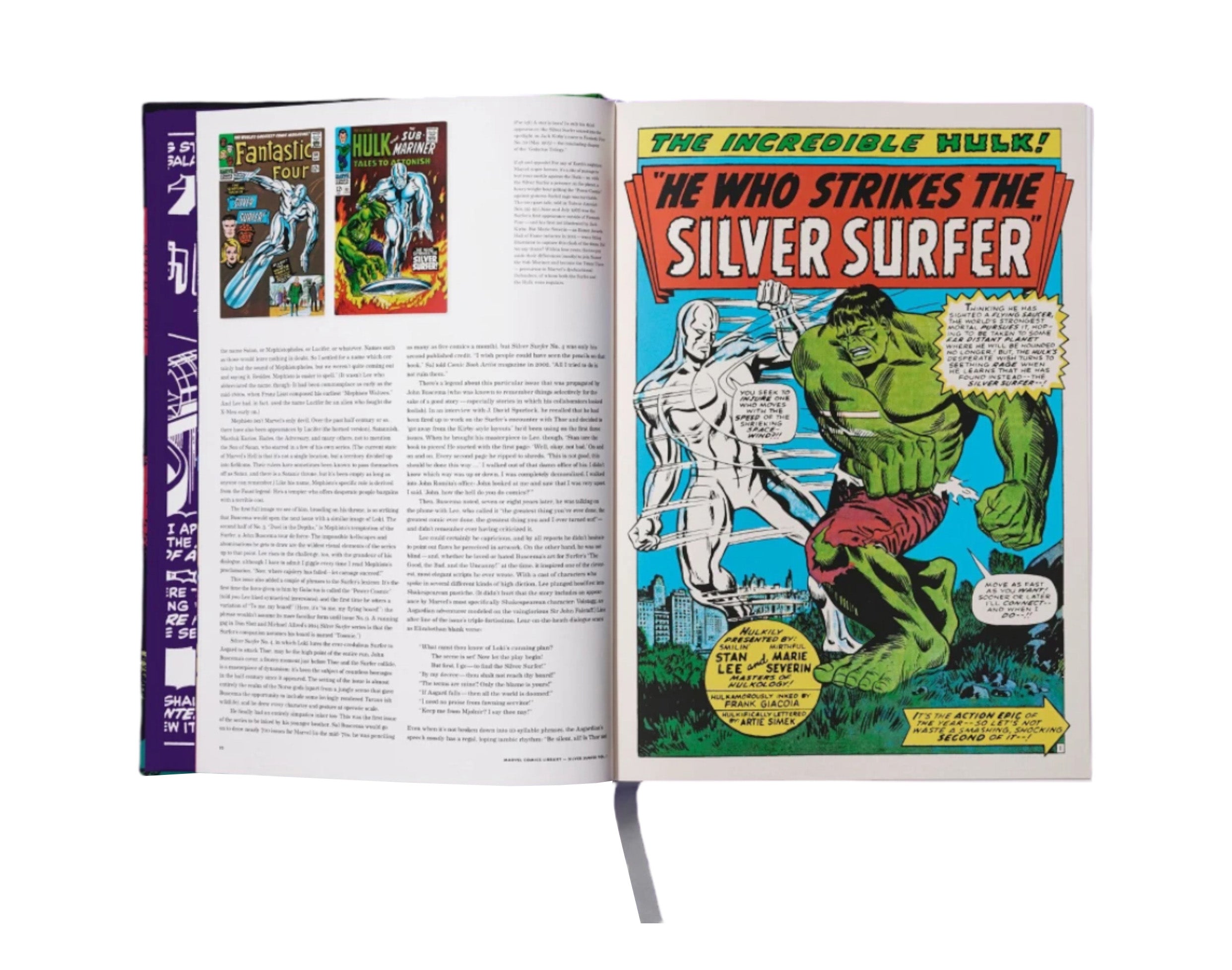 Taschen Books - Marvel Comics Library. Silver Surfer. Vol. 1. 1968–1970 Hard Cover Book - XXL