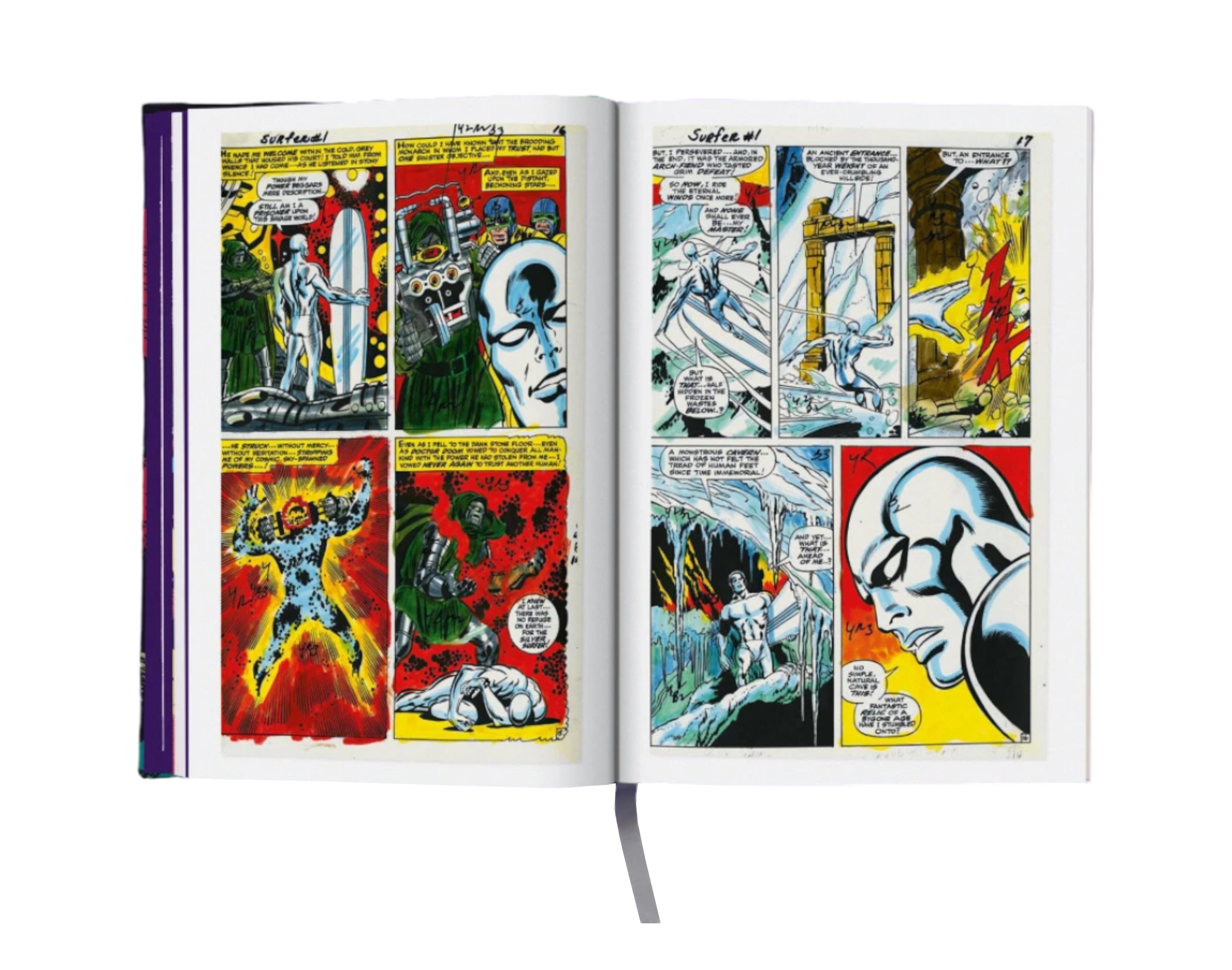 Taschen Books - Marvel Comics Library. Silver Surfer. Vol. 1. 1968–1970 Hard Cover Book - XXL