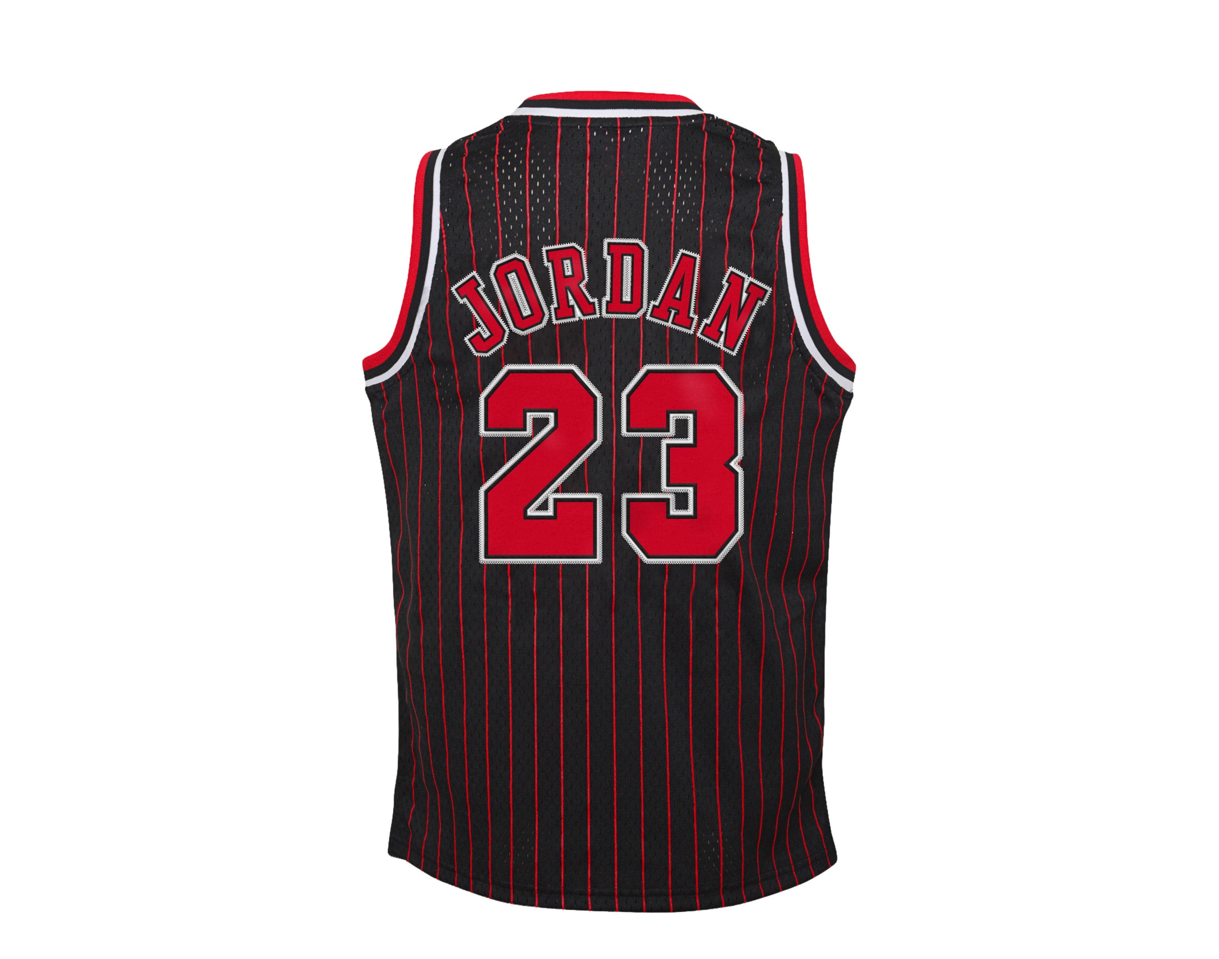 Mitchell & Ness Authentic Michael Jordan '96 Alternate Pinstripe Chicago  Bulls Jersey in 2023