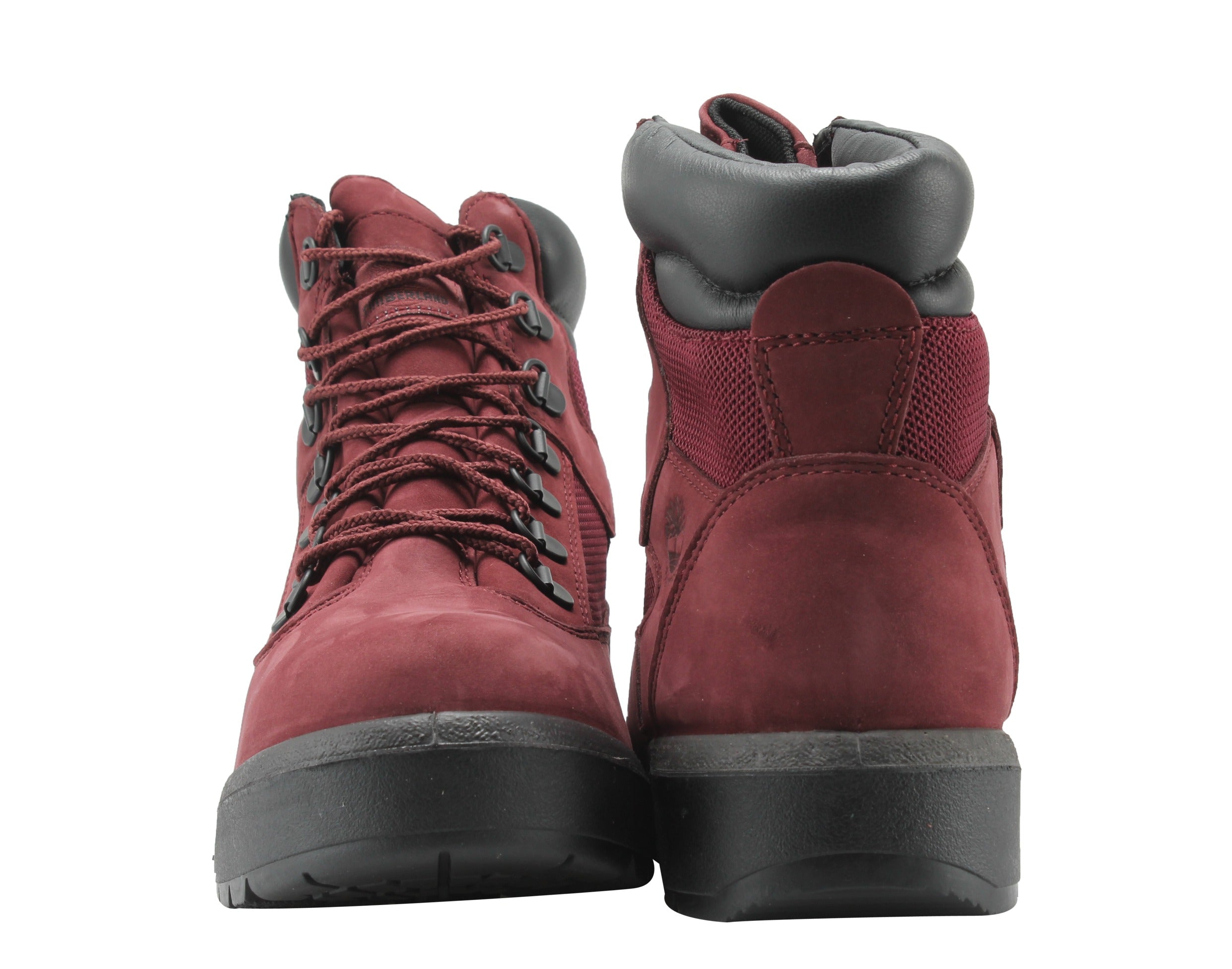 Timberland 10.5 6-Inch Waterproof deals Field Boot Burgundy Nubuck Men's Boots A1A2X