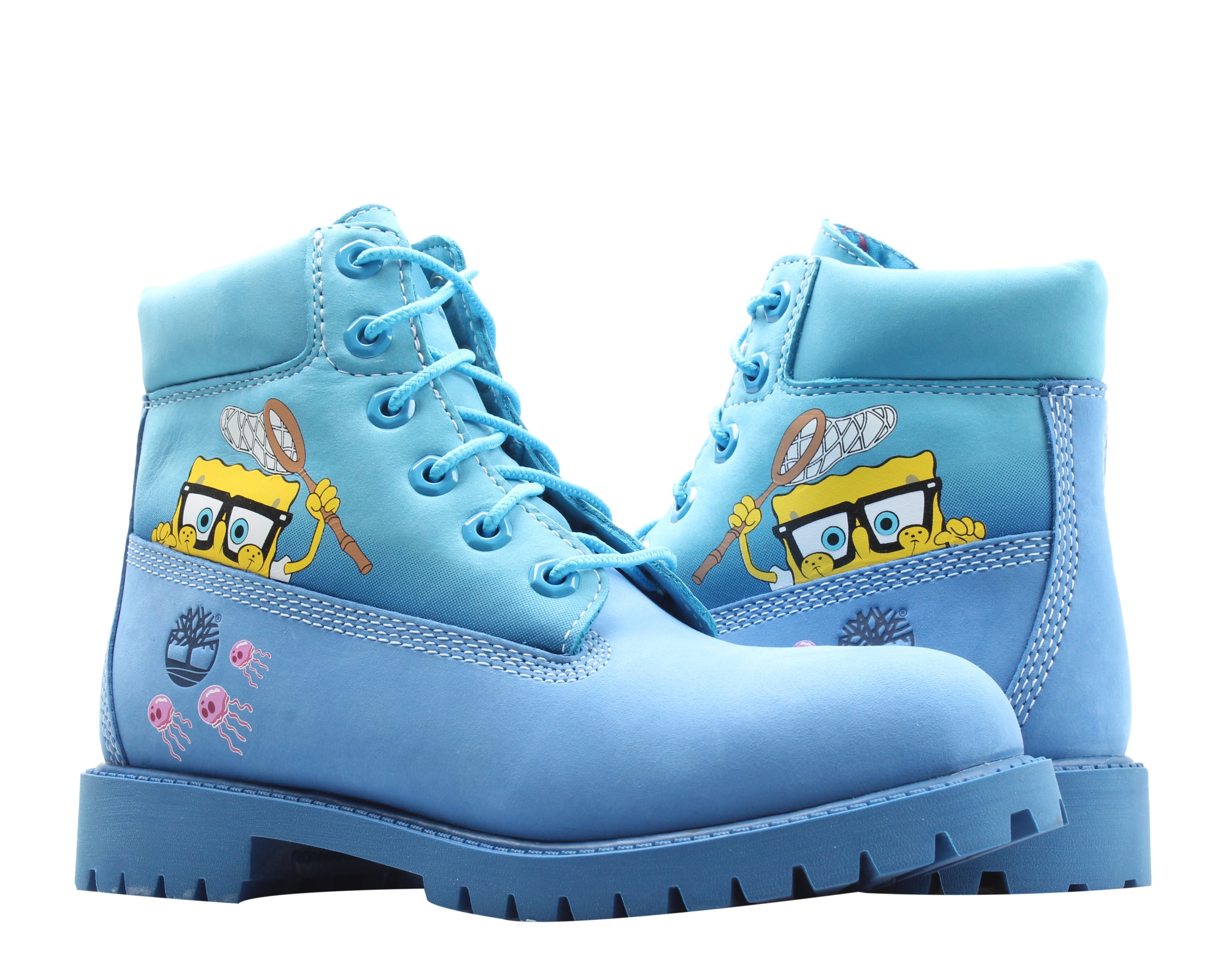 Timberland x Spongebob Premium 6-Inch Waterproof Junior Big Kids Boots