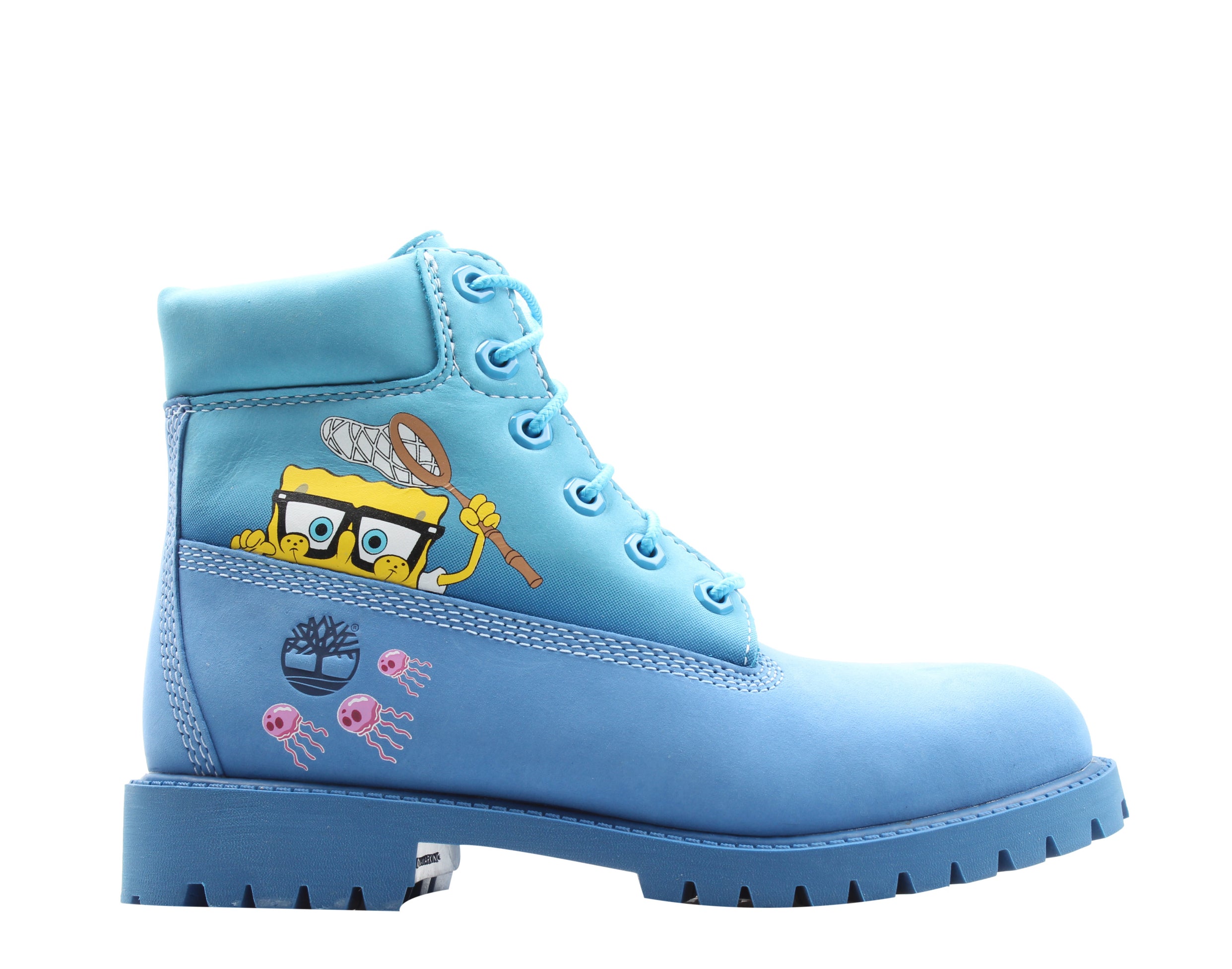 Timberland x Spongebob Premium 6-Inch Waterproof Junior Big Kids Boots