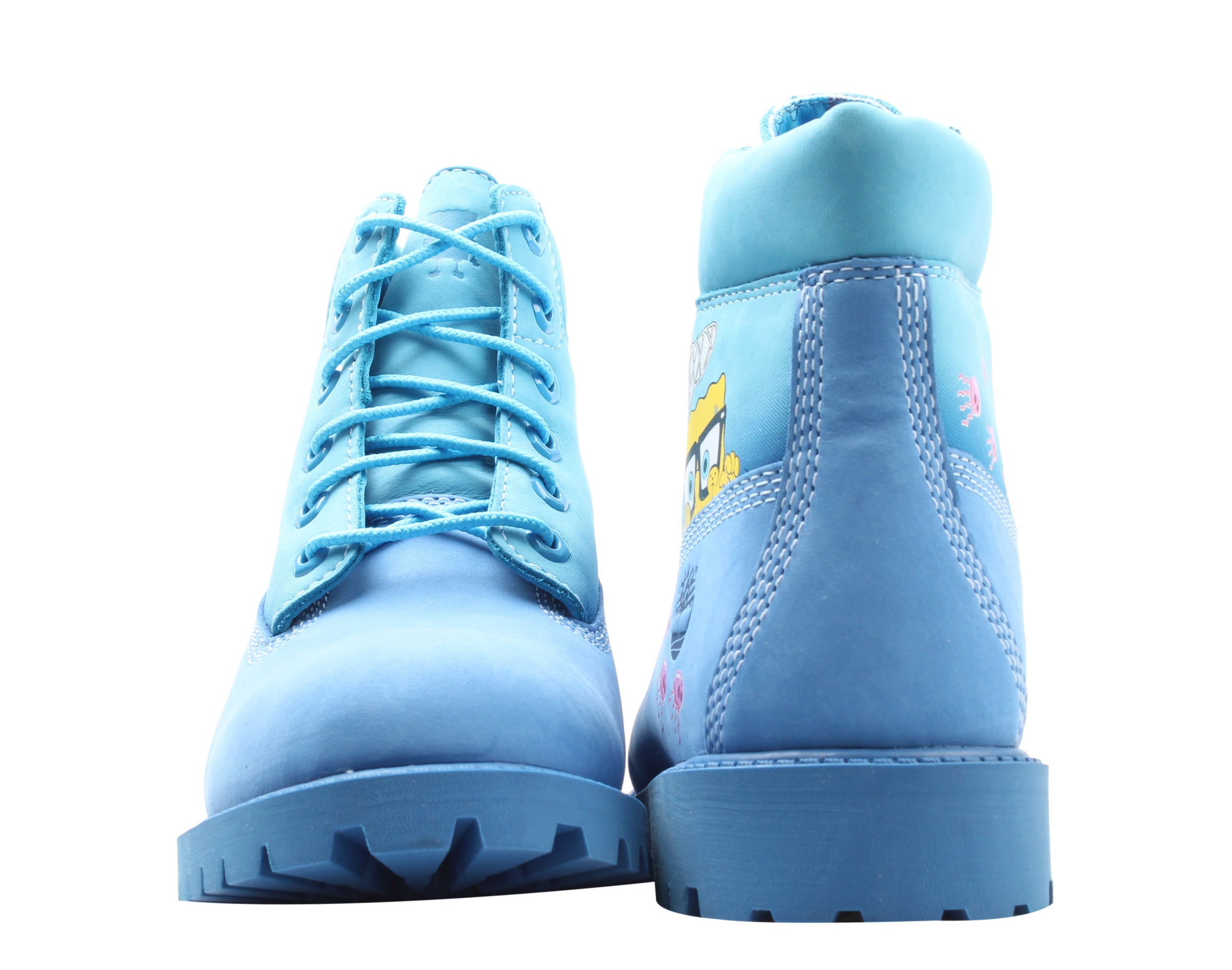 Timberland x Spongebob Premium 6-Inch Waterproof Junior Big Kids Boots