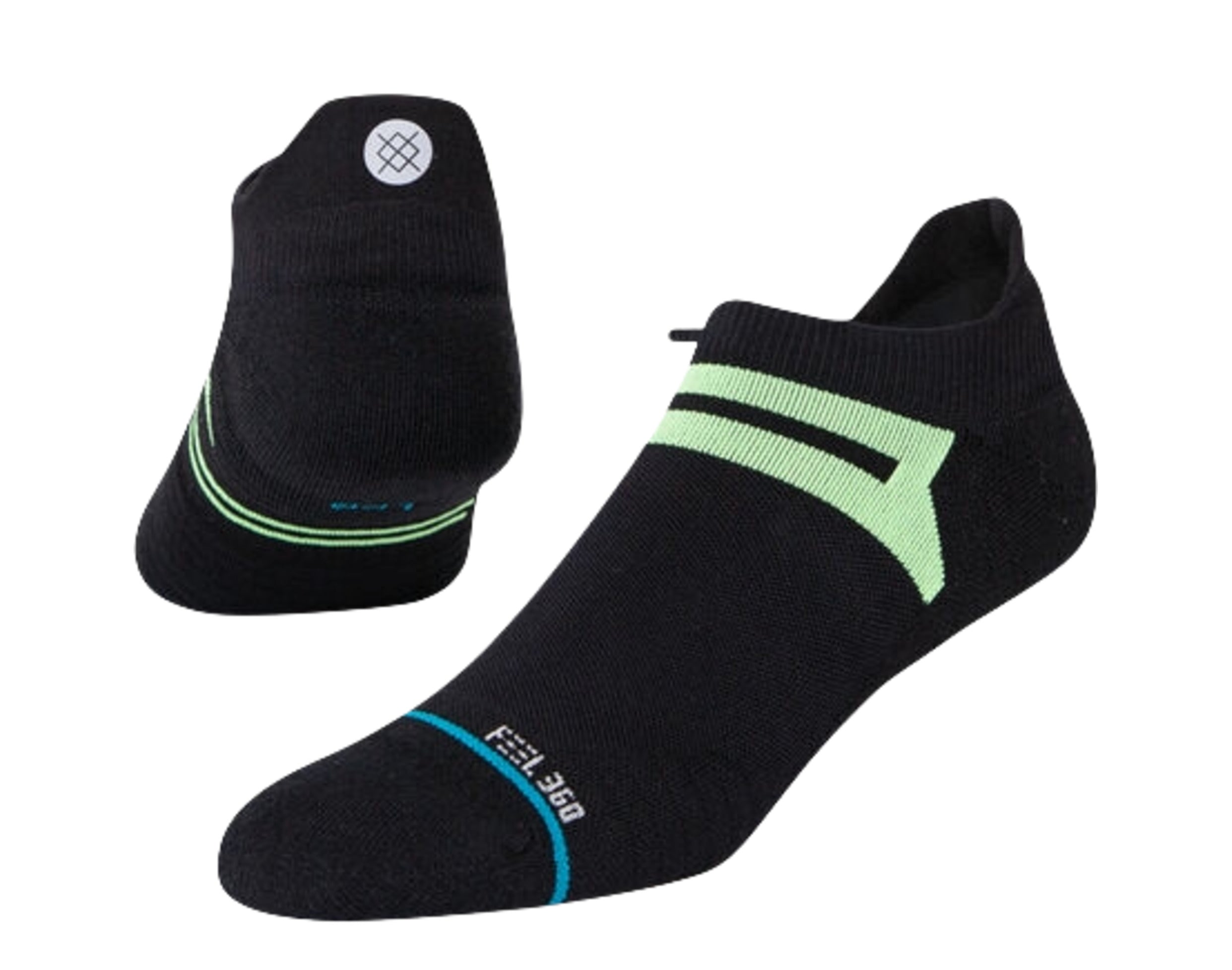 Stance Feel 360 - Yield Tab Running Ankle Socks