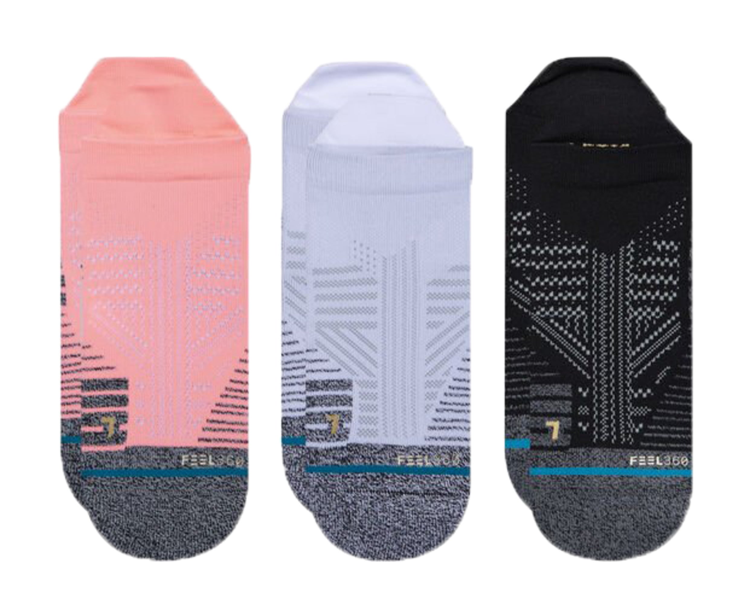 Stance Feel 360 - Athletic Tab 3-Pack Ankle Socks