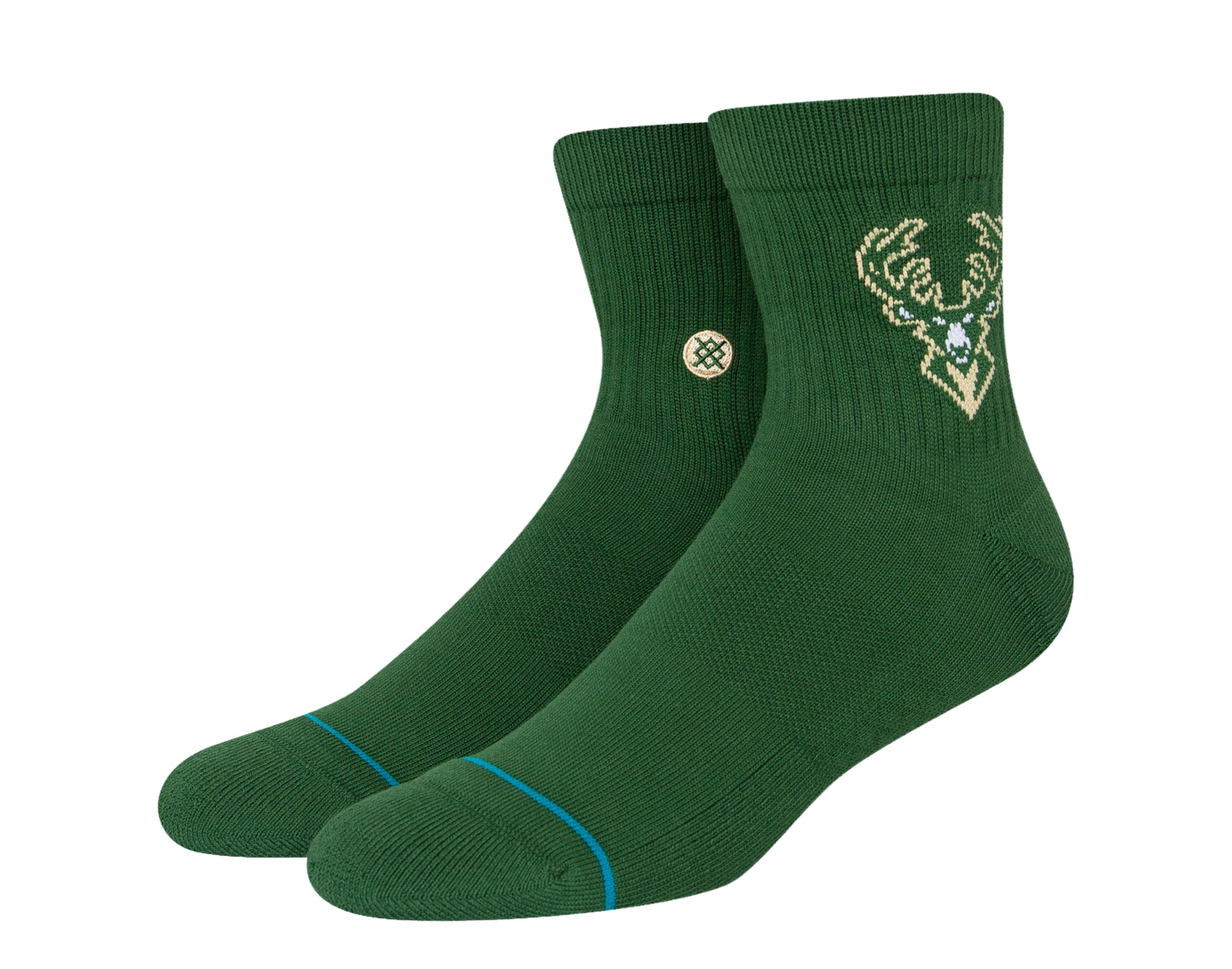 Stance x NBA Milwaukee Bucks Quarter Ankle Socks