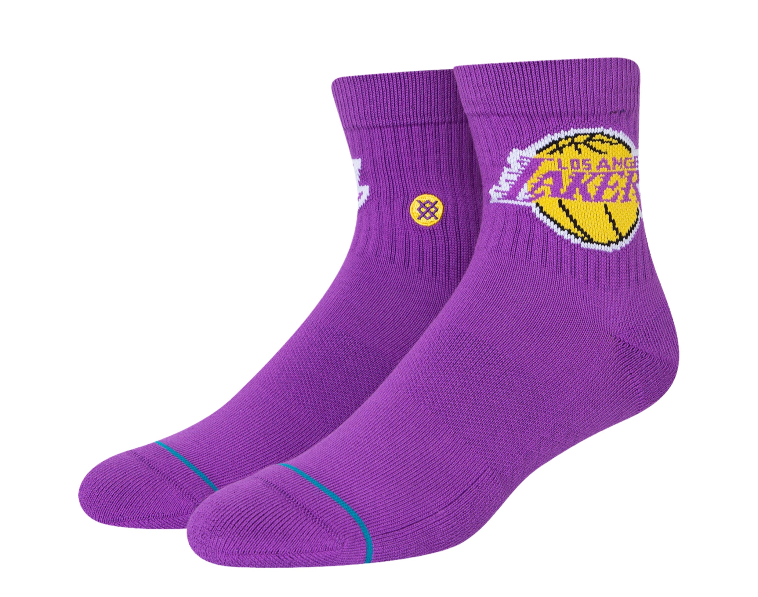 Stance x NBA Los Angeles Lakers Quarter Ankle Socks