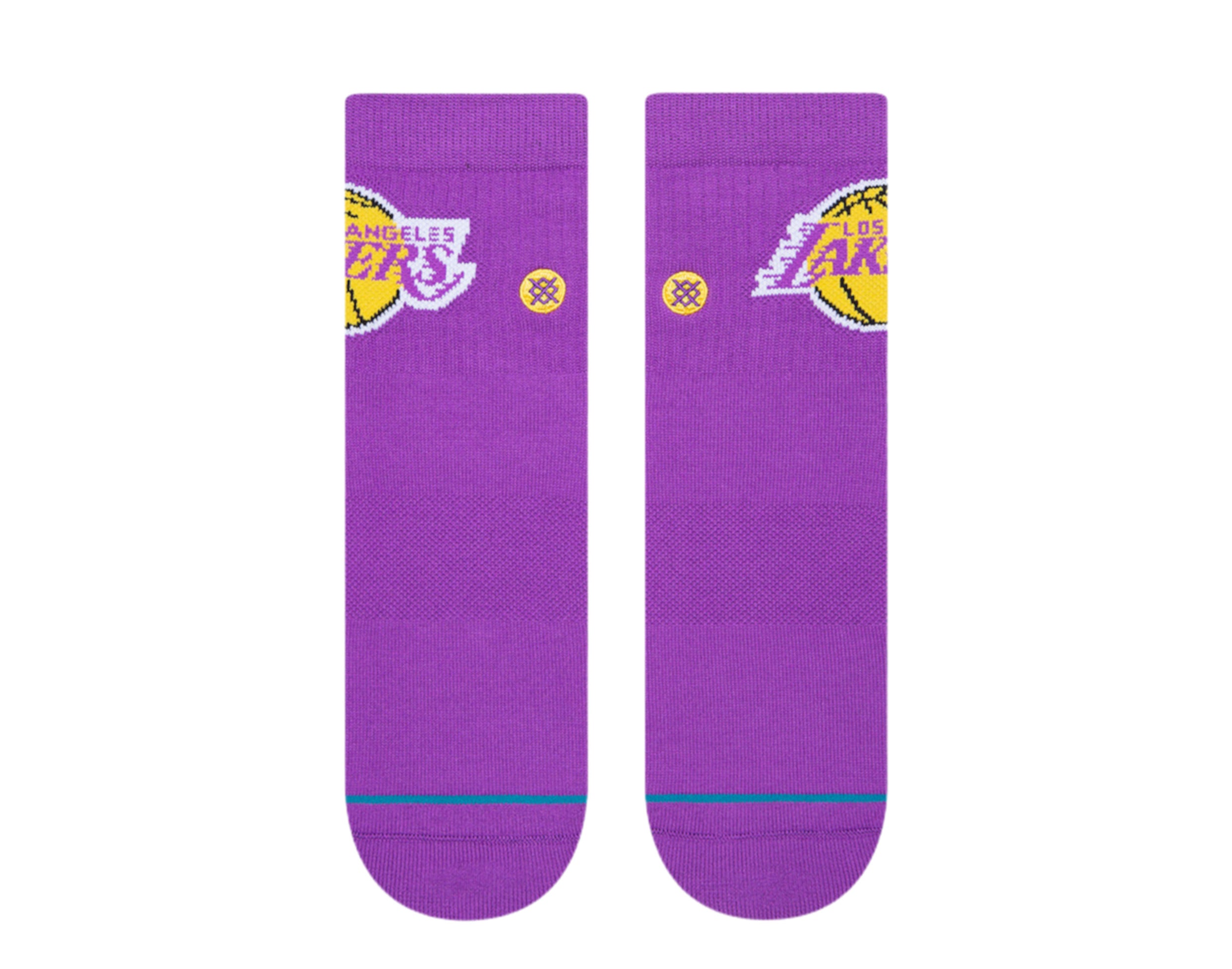 Stance x NBA Los Angeles Lakers Quarter Ankle Socks